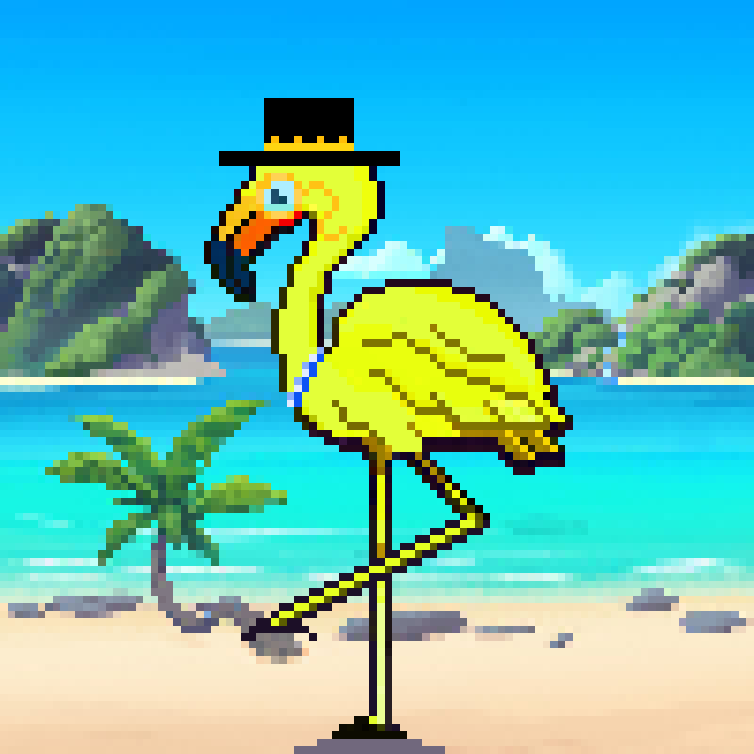 Klintmoor Crypto Flamingos #41