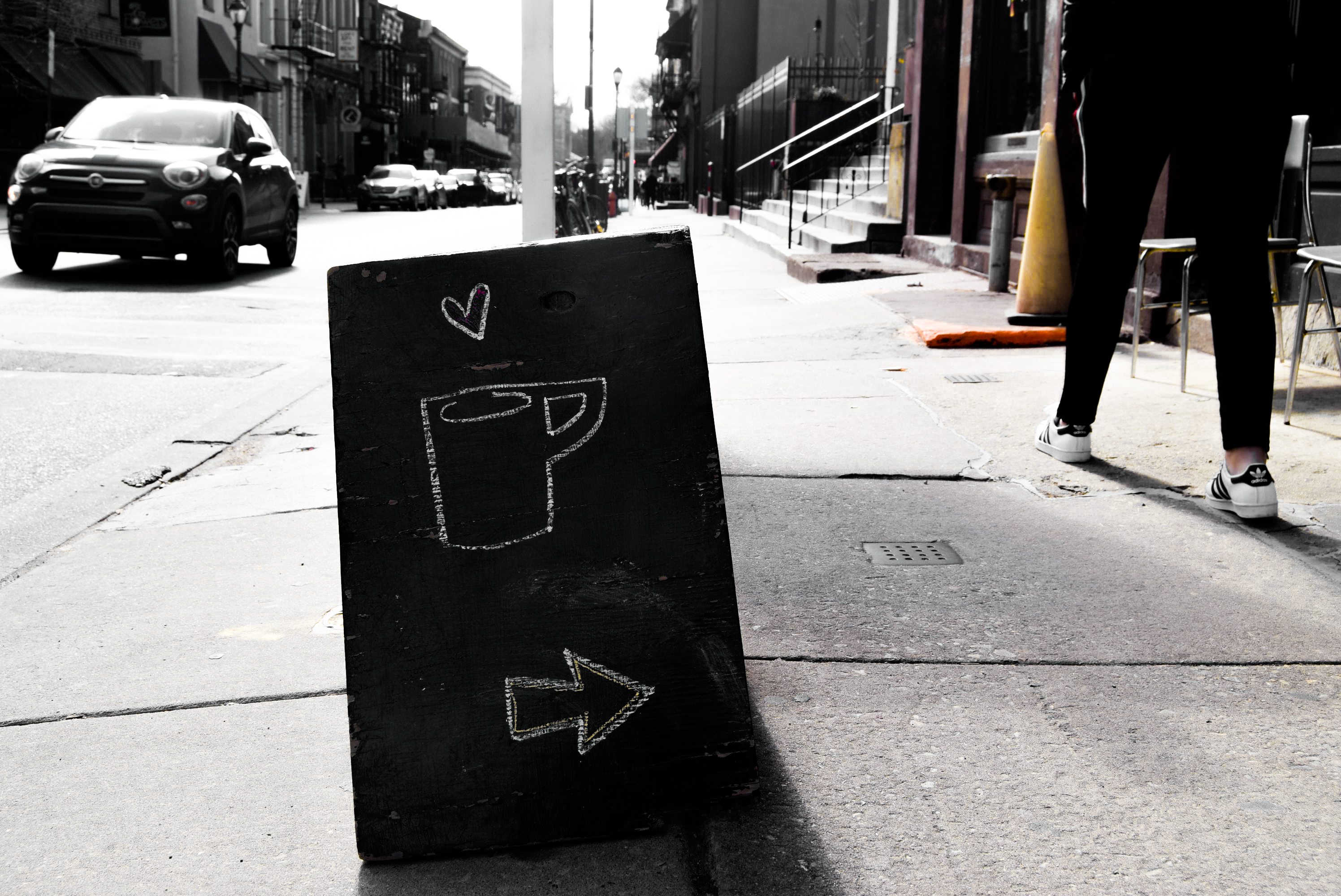 Coffee directionals