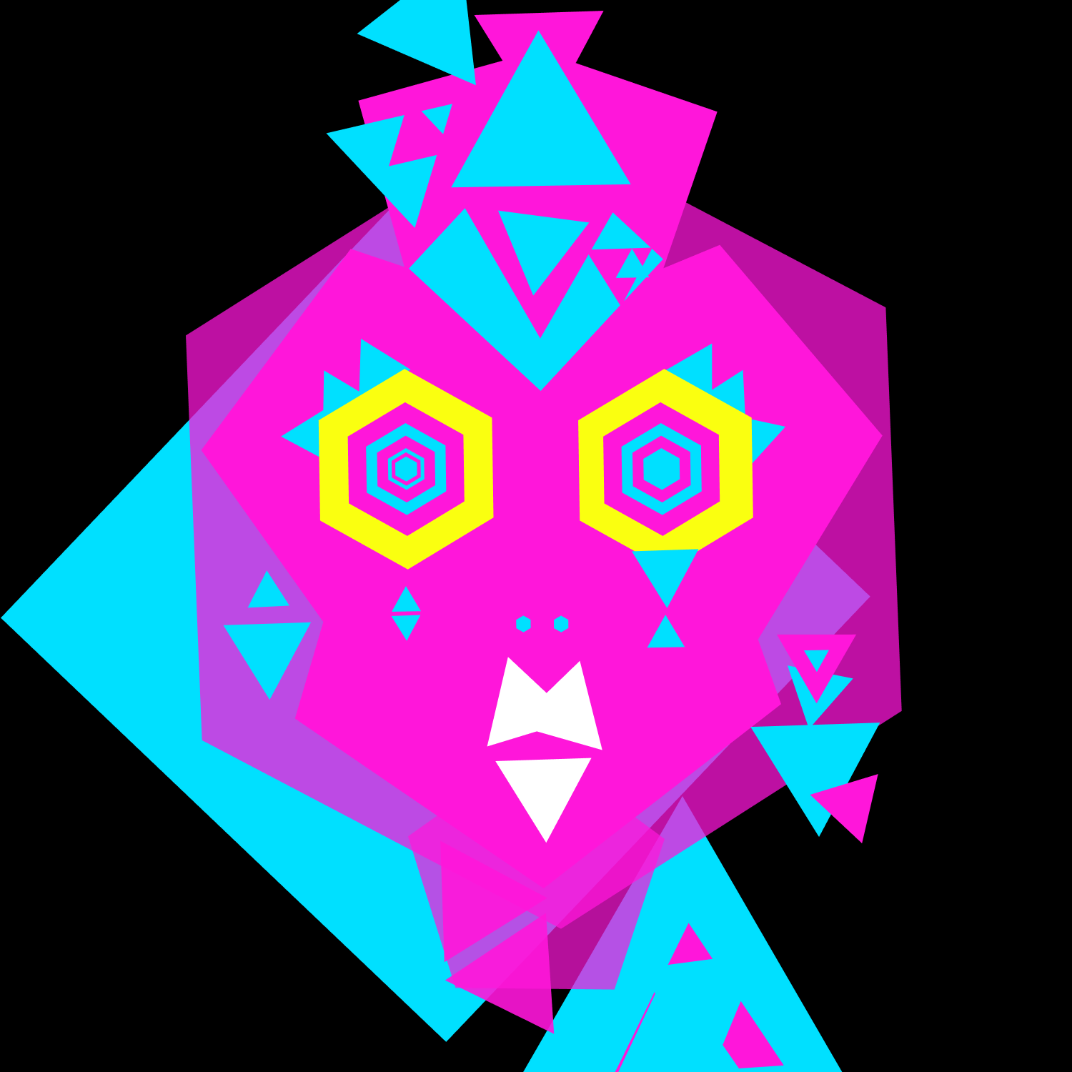#1426 harlequin party boy