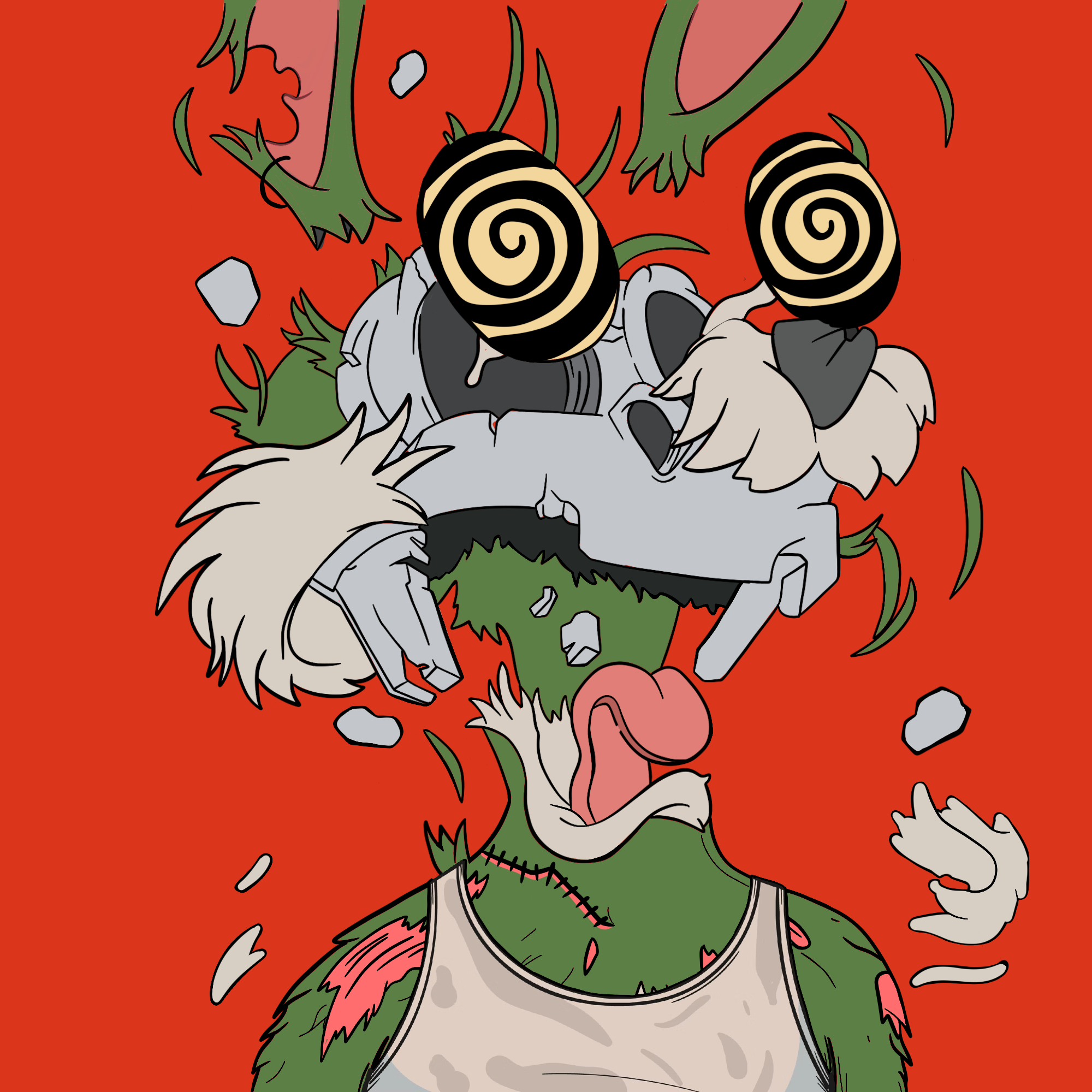 Exploded Degen #1670