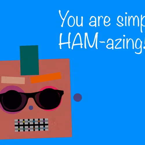 Valentine's Day Cards: Sea Hams