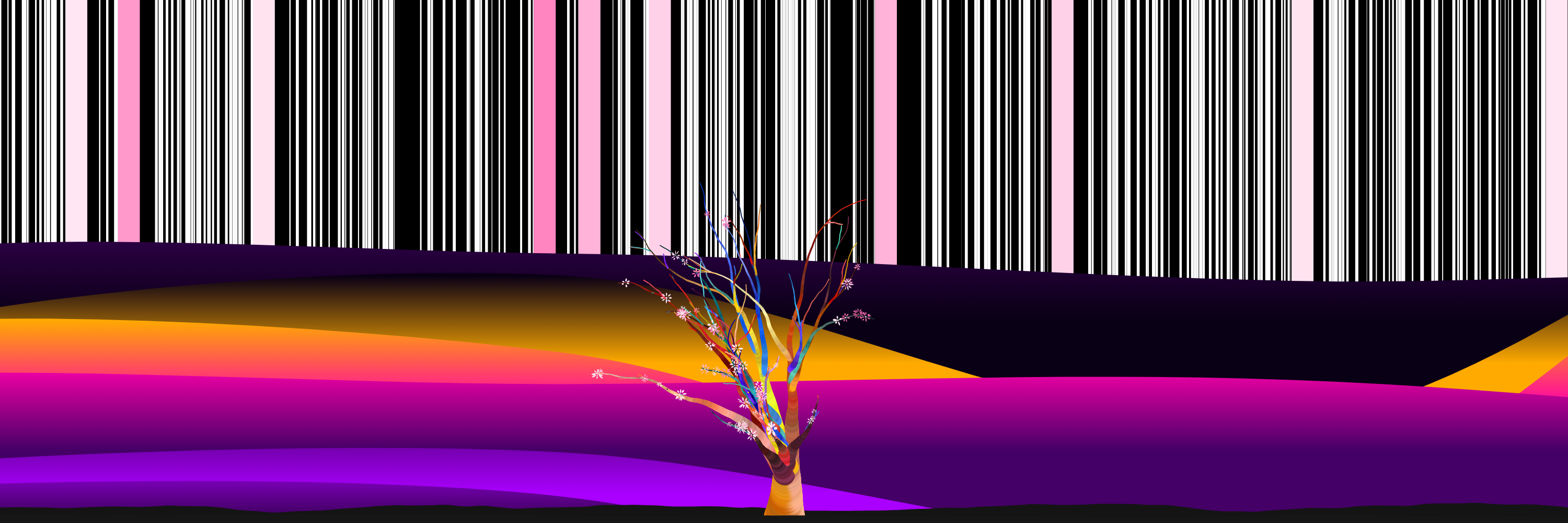 Coded Flowering Banner #024