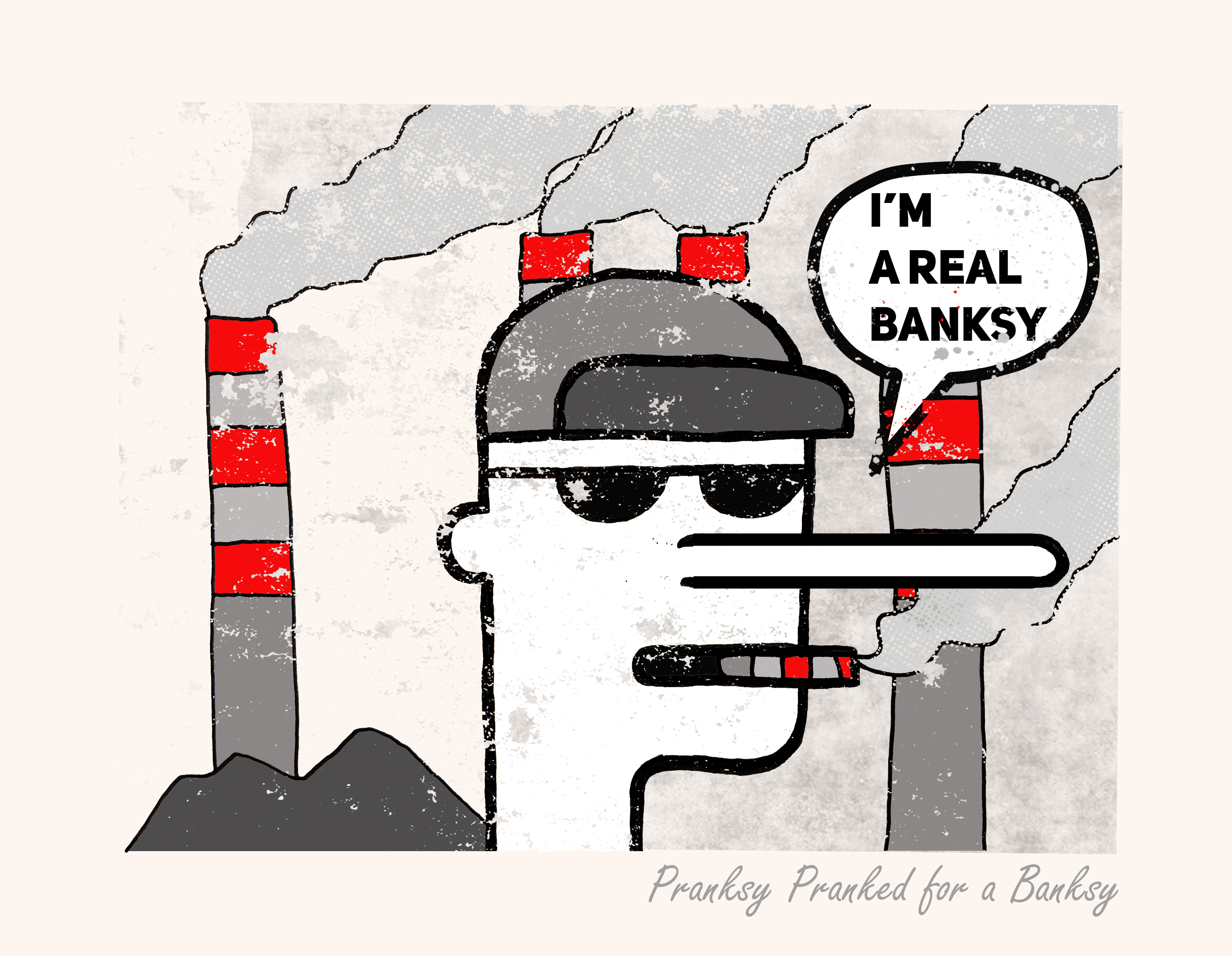 Pranksy Pranked for a Banksy