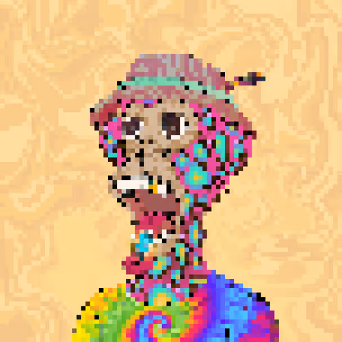 Trippin' Pixel Ape #1100