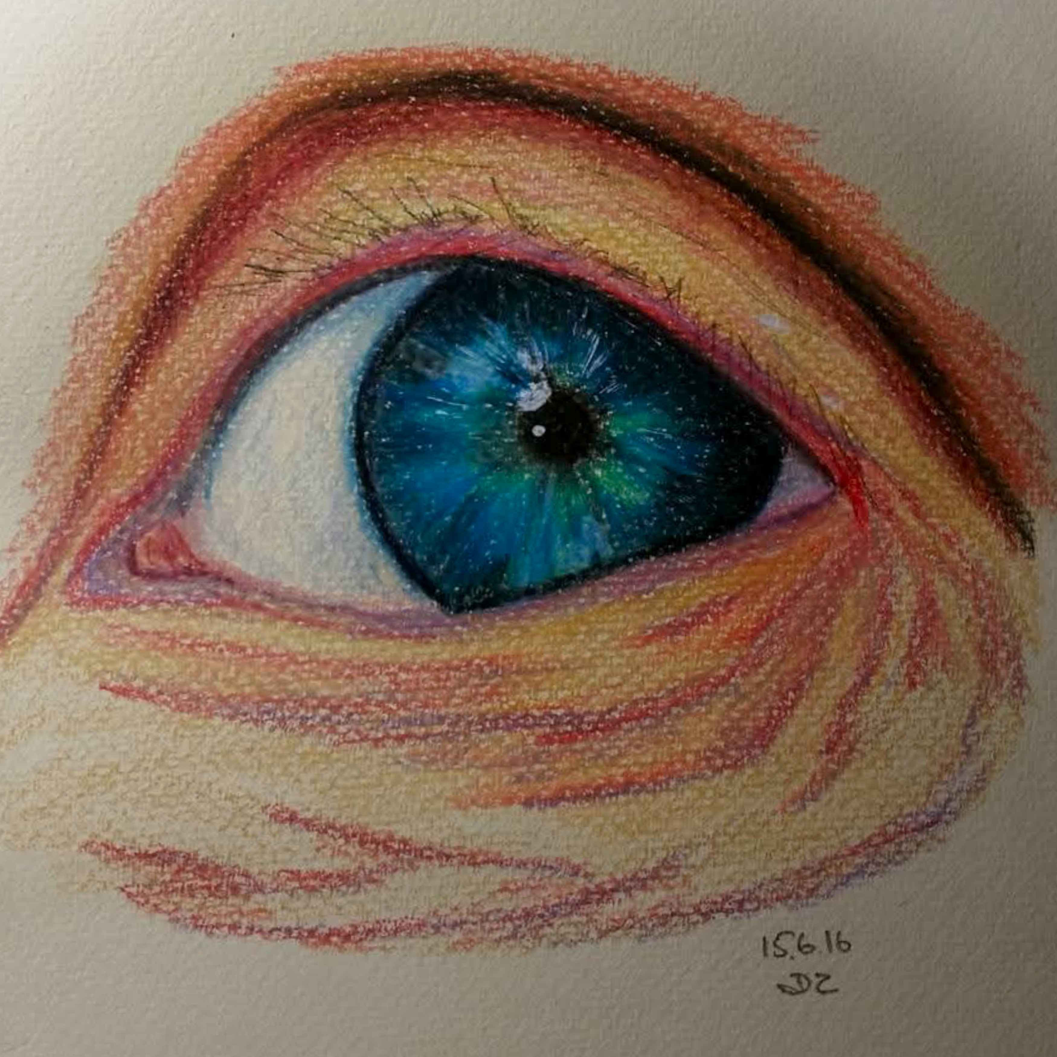 Colored pencils-8