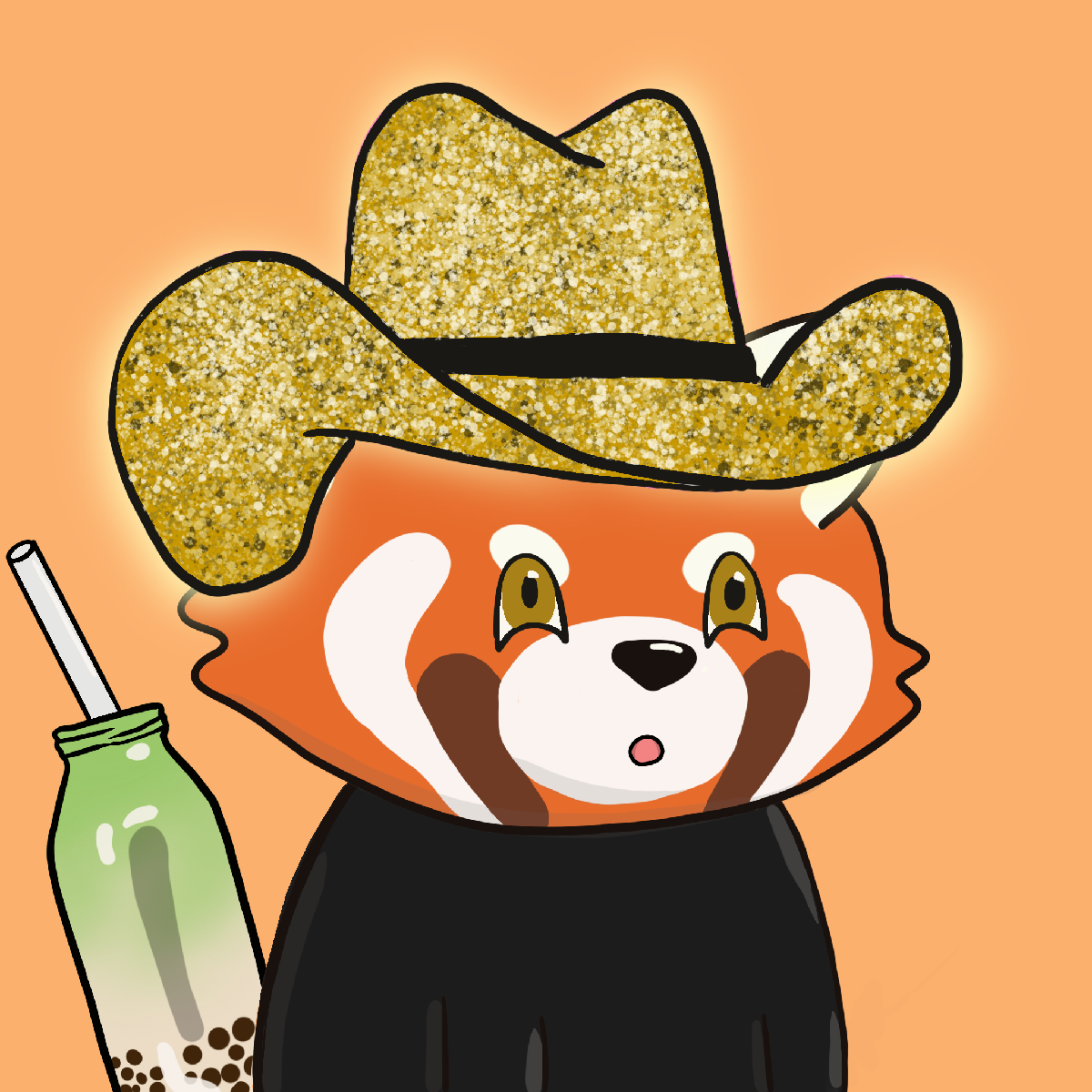 Okay Red Panda #7311