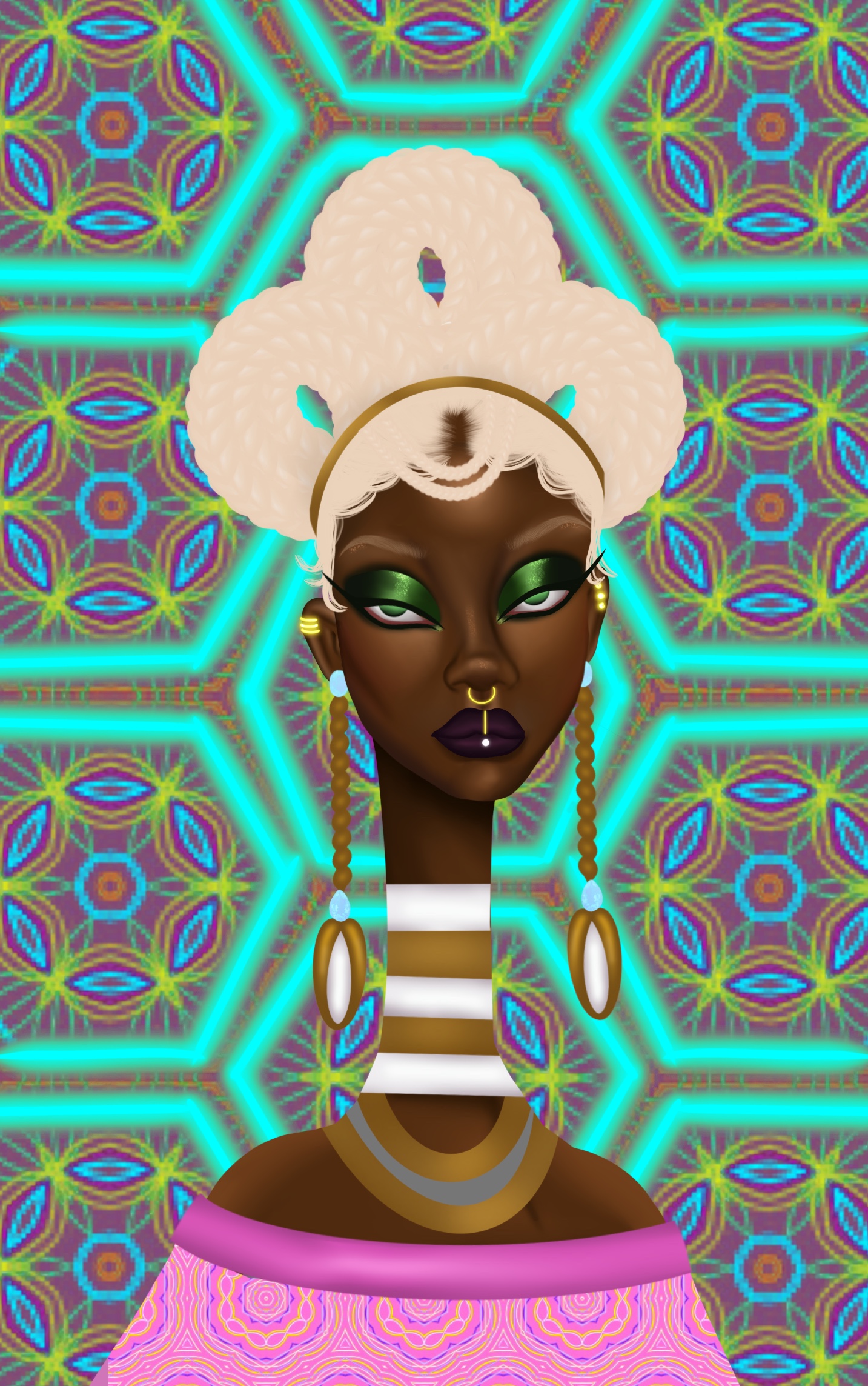 Titi (Long neckie ladies derivative)