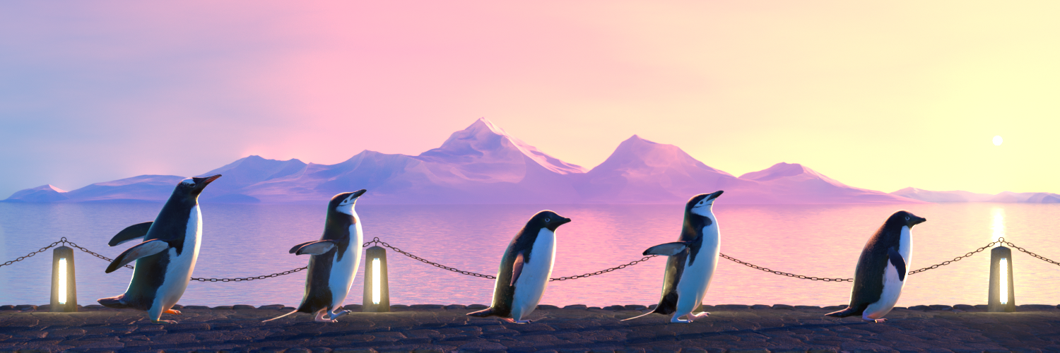 Five Penguins #2967