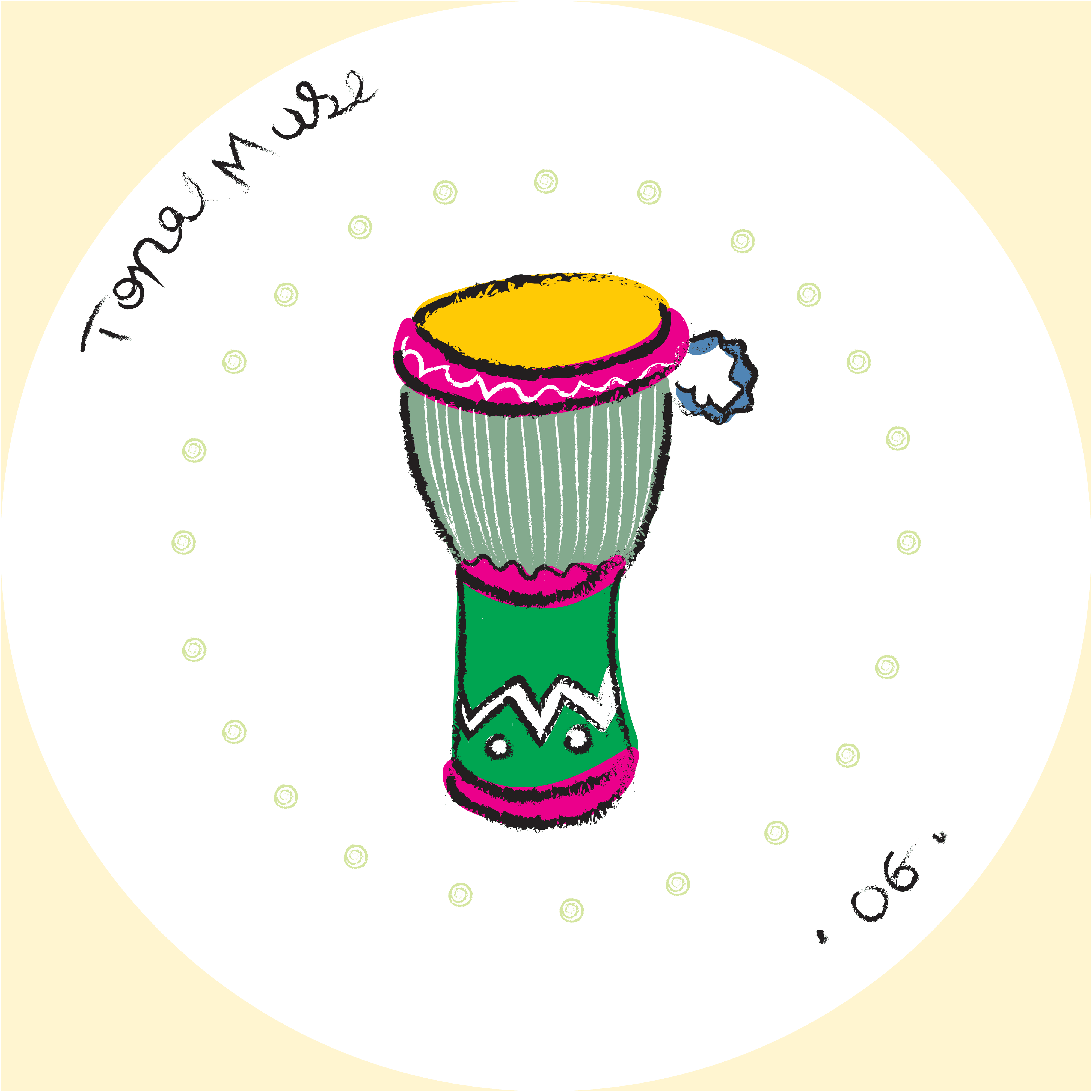 Djembe (Blanc) • TonalMuse OG