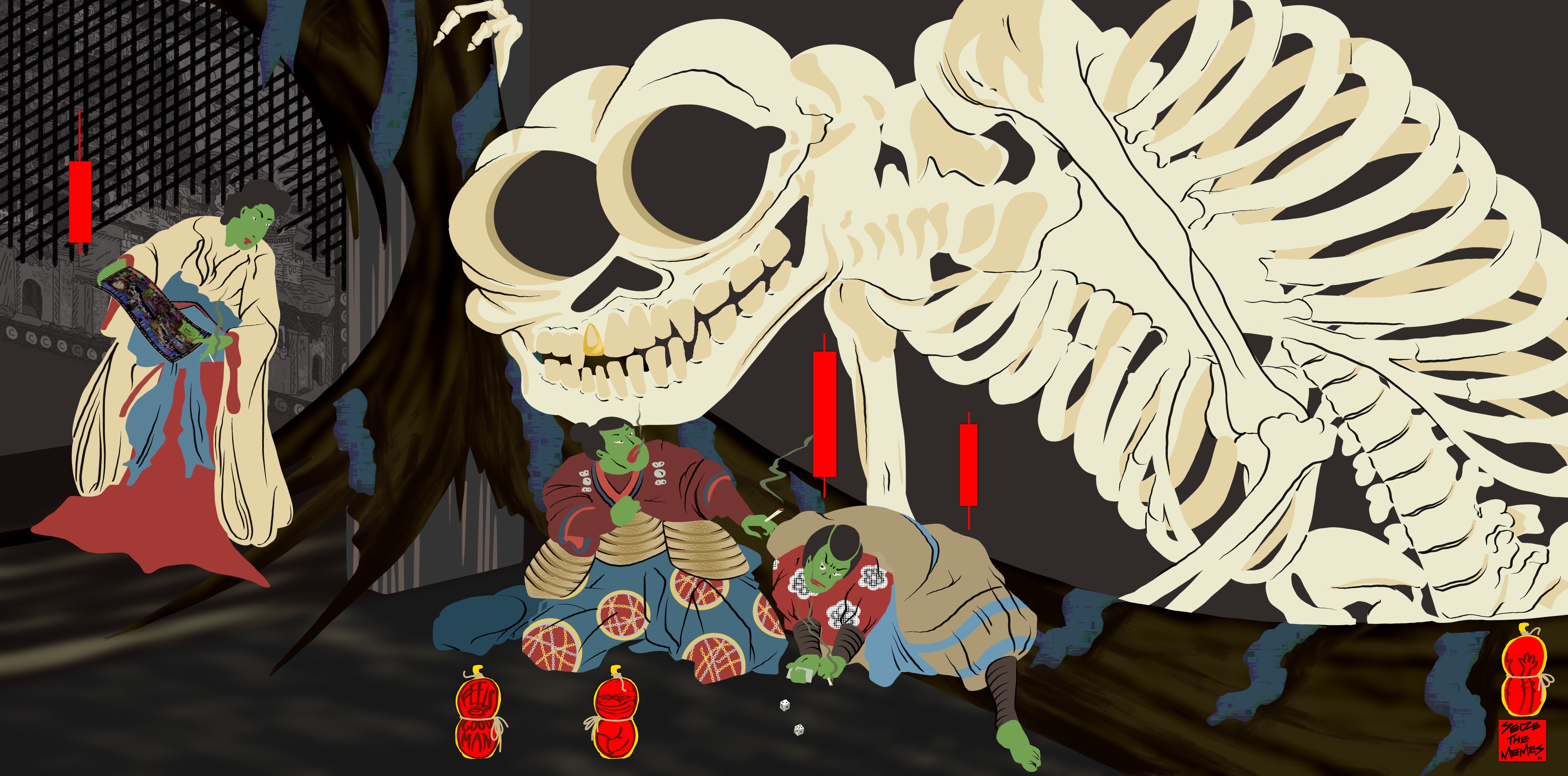 Pepeyasha the Witch and the Skeleton Specter 