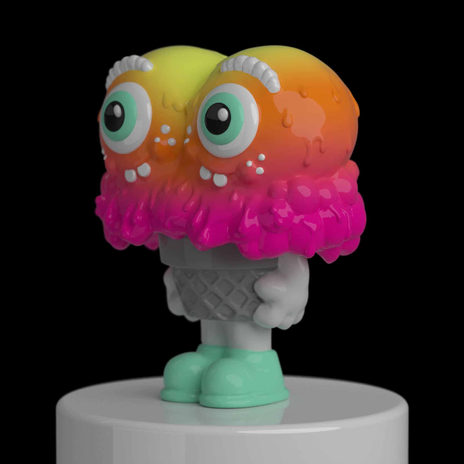 Painted Mister Melty #4/50