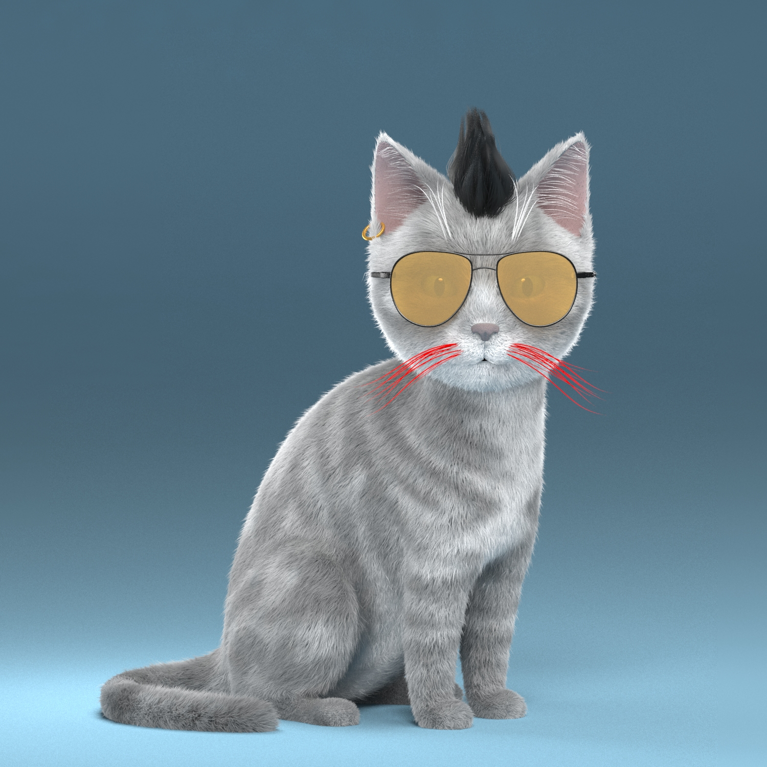 Fluffy PunkCat #2903