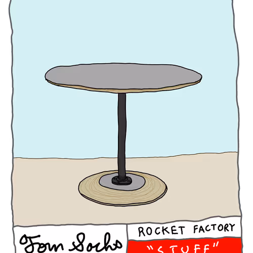 Gray Tulip Table