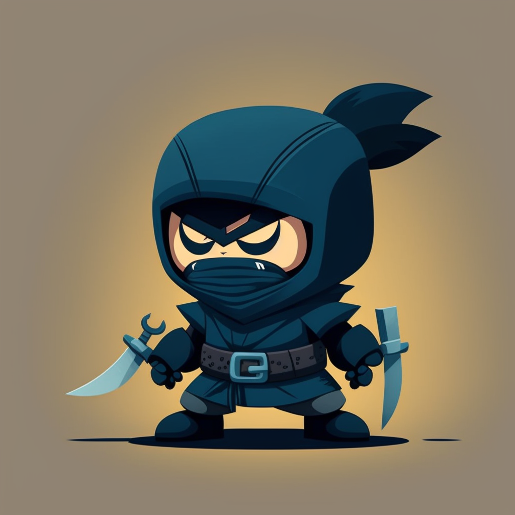 The Little Ninjas by Art Intel Labs #539