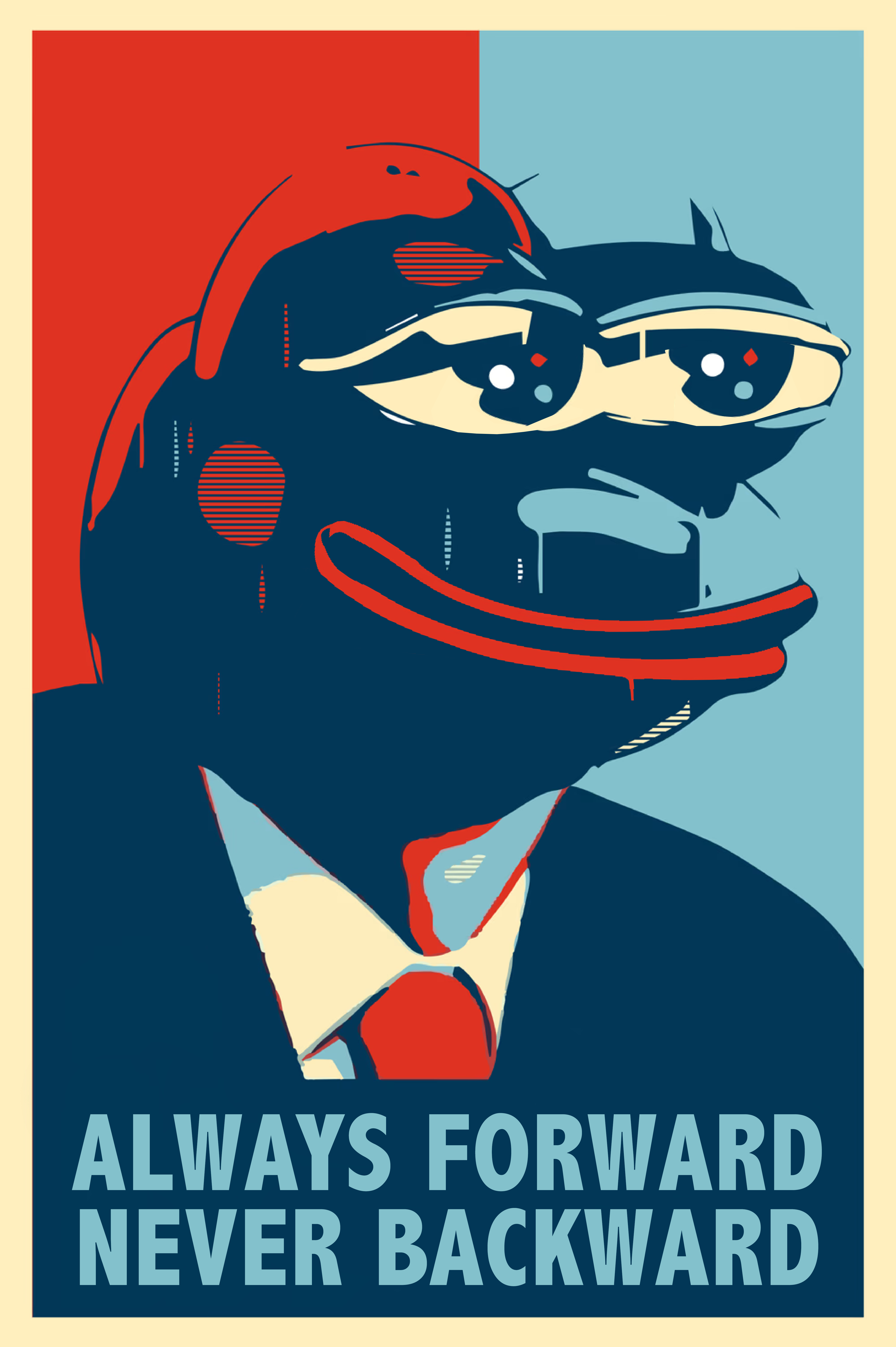 AlwaysForwardNeverBackwardPepe