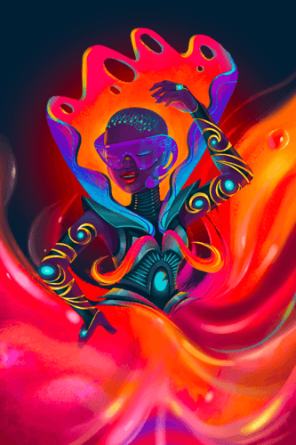 Fiery Red