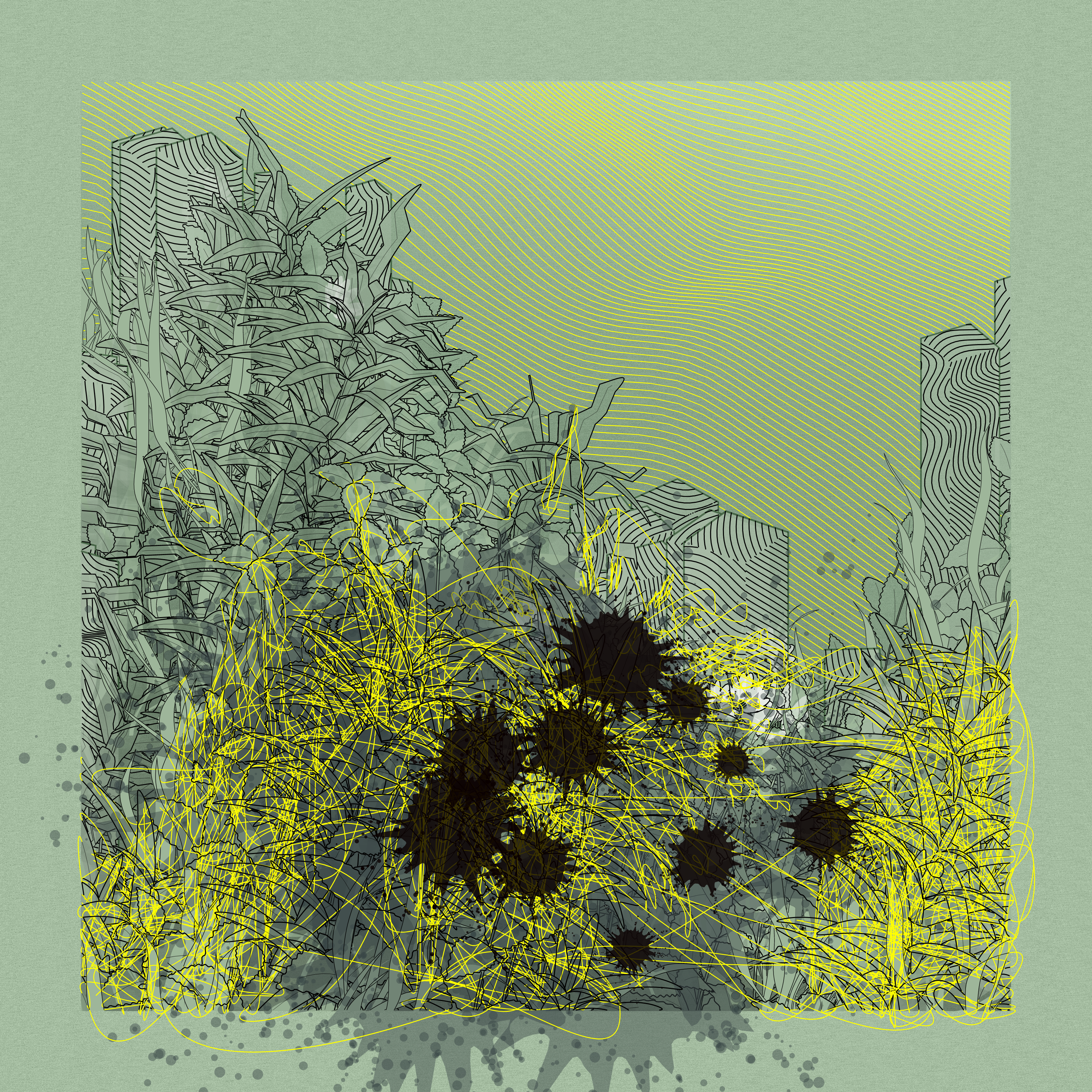 Landscape with Carbon Capture #1095