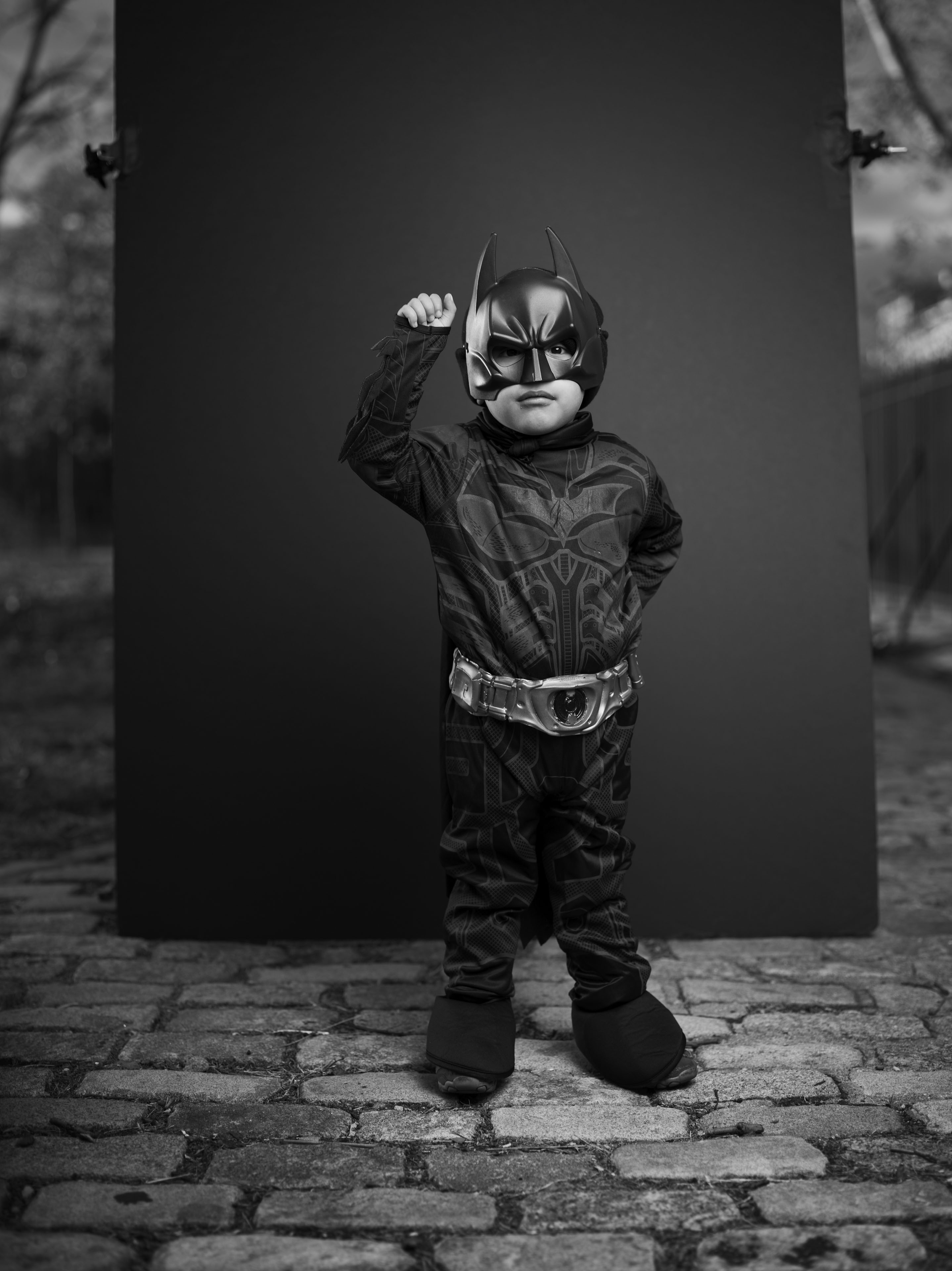 Halloween in Brooklyn #10 - Junior as “Superhero”