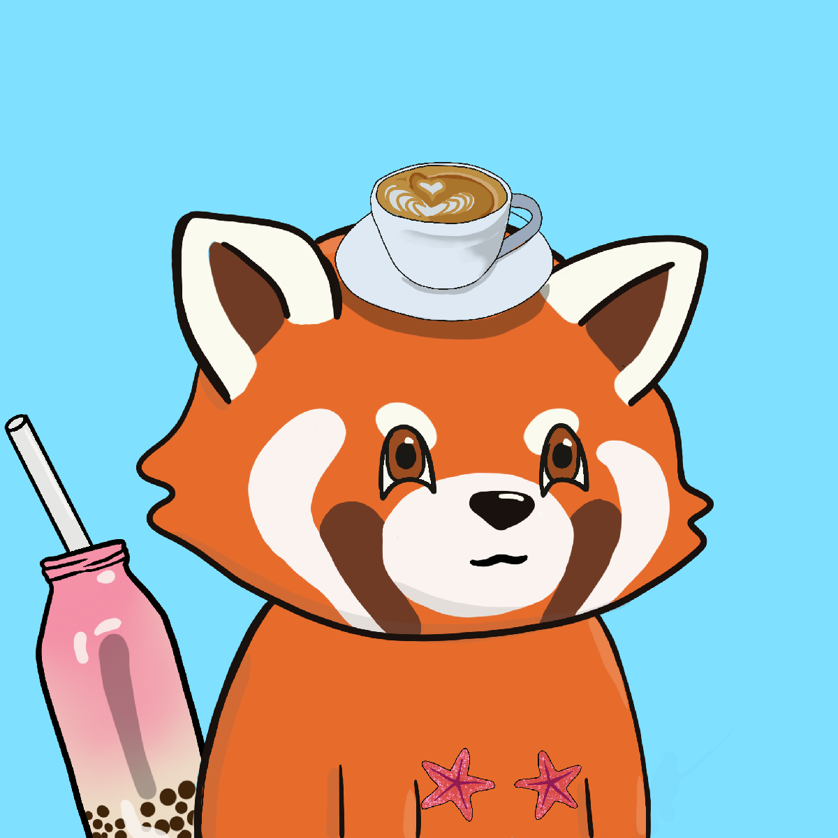 Okay Red Panda #6677