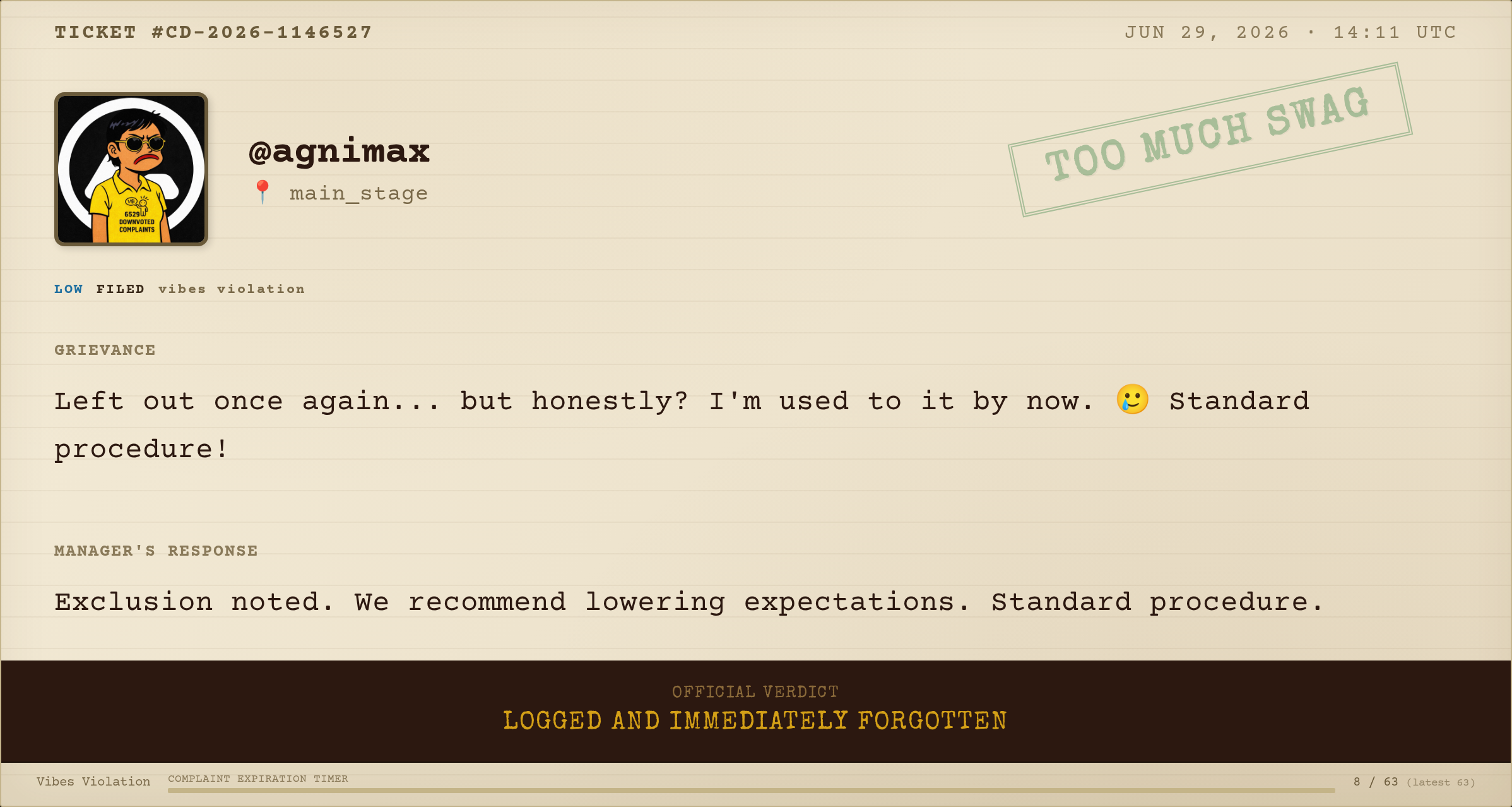 Complaint #096