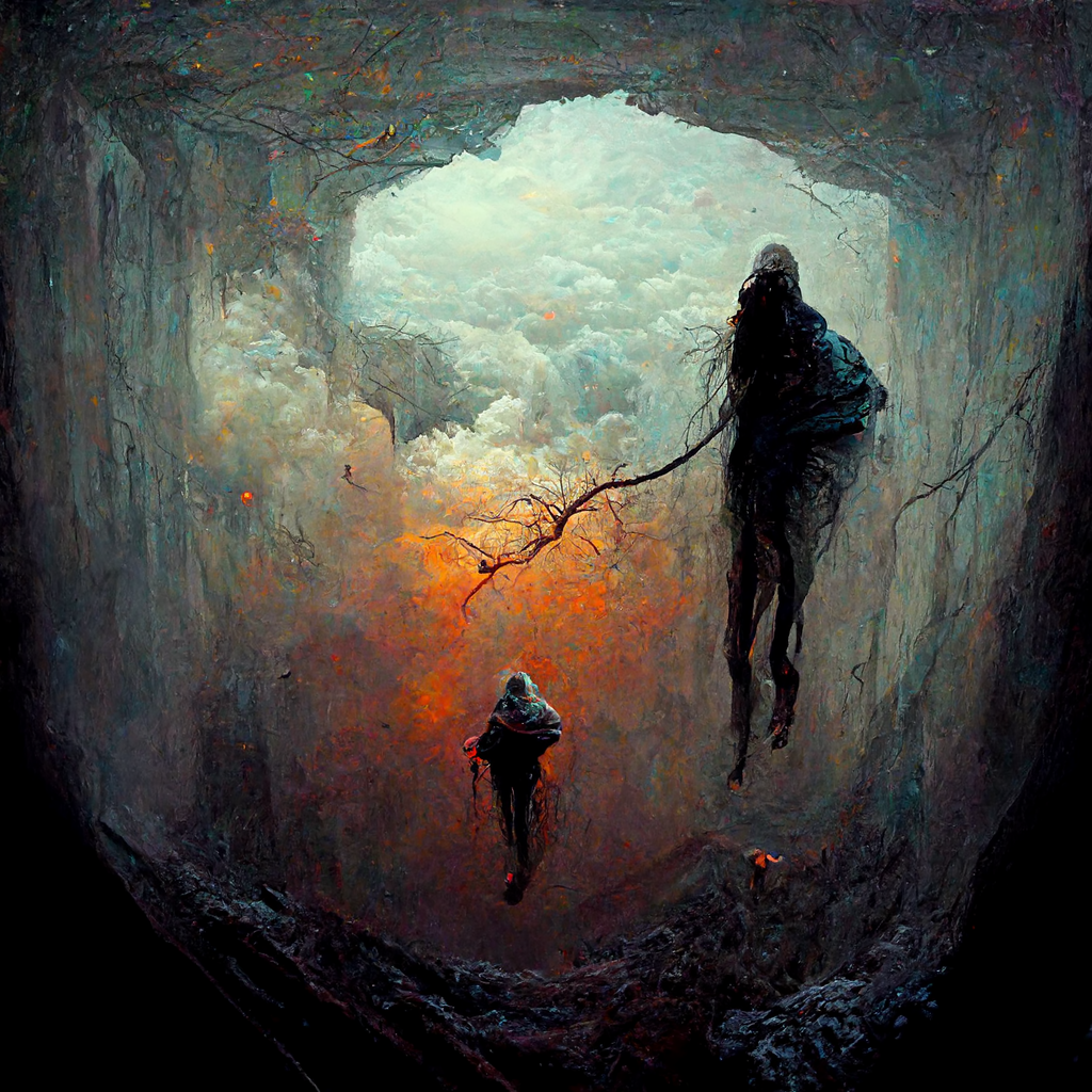 FALLING INTO A VOID