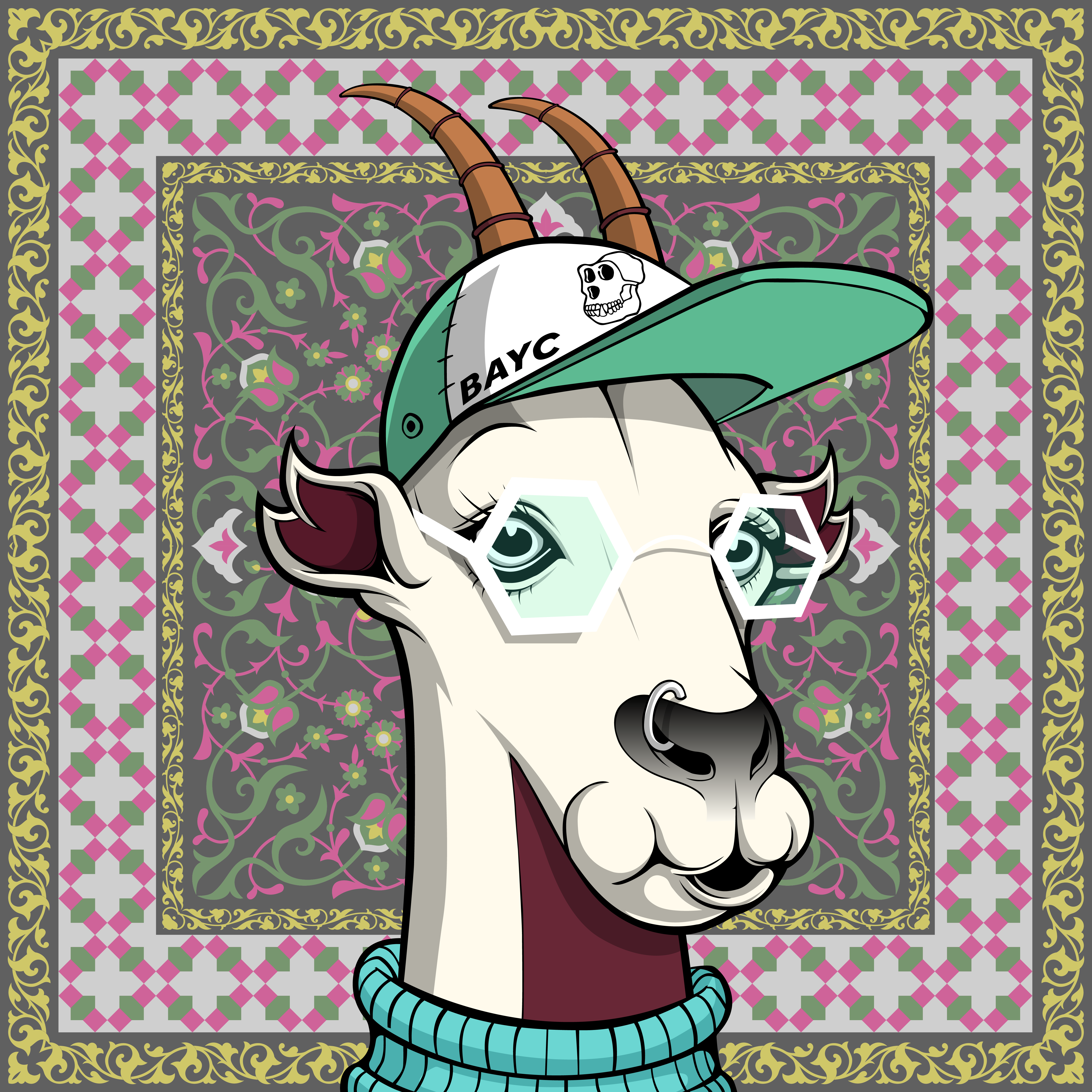 Persian Mountain Goat #110