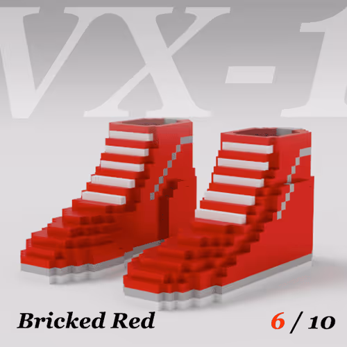 VX-1 "Bricked Red" 6/10 Certificate