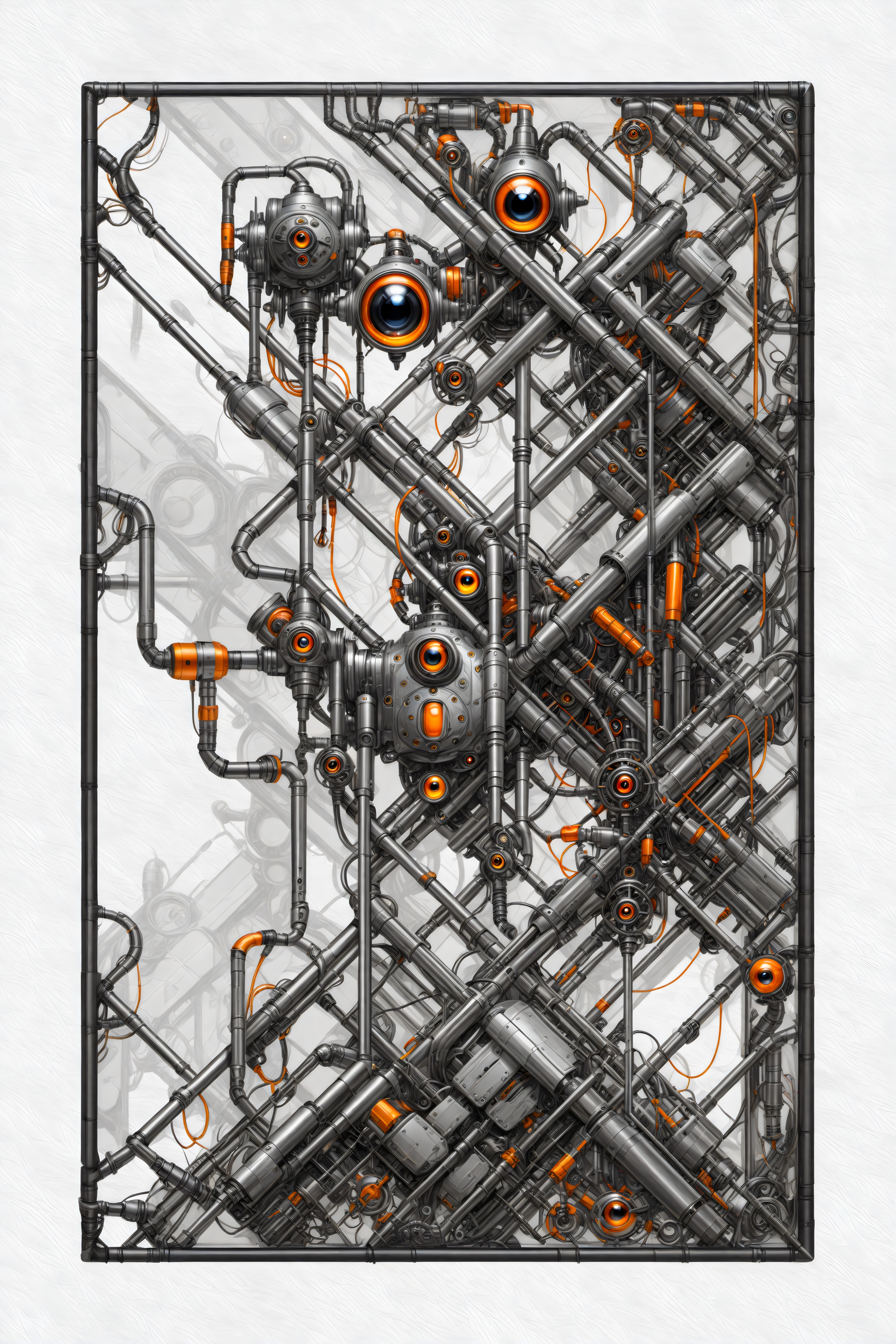 UBK #269 Orange Insects