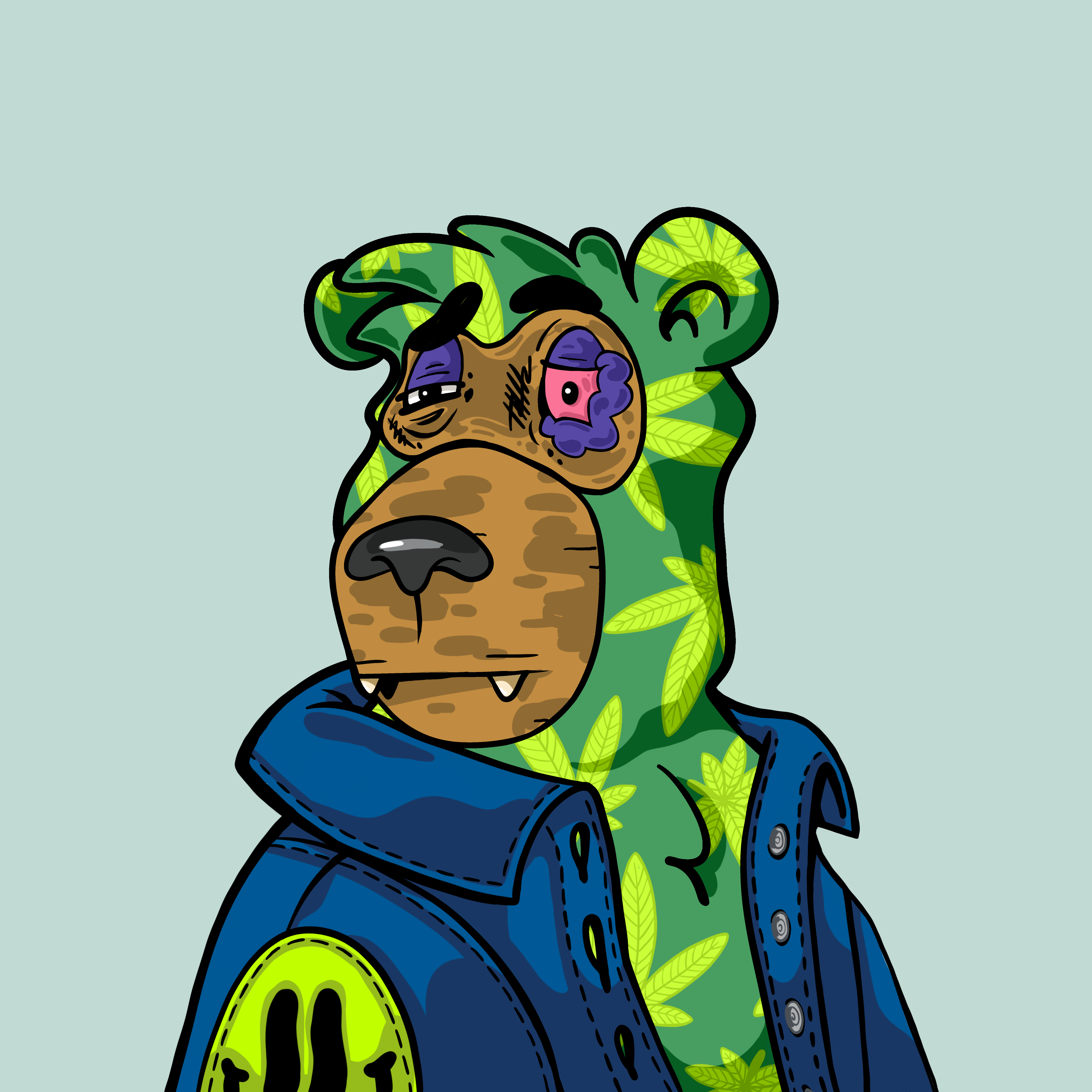 Buzzed Bear #6986