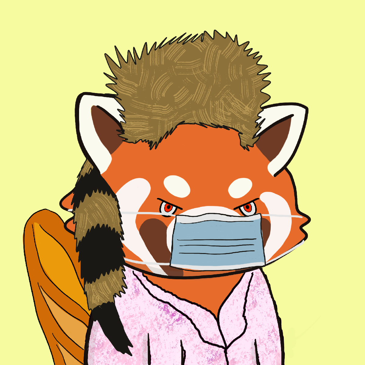 Okay Red Panda #6700