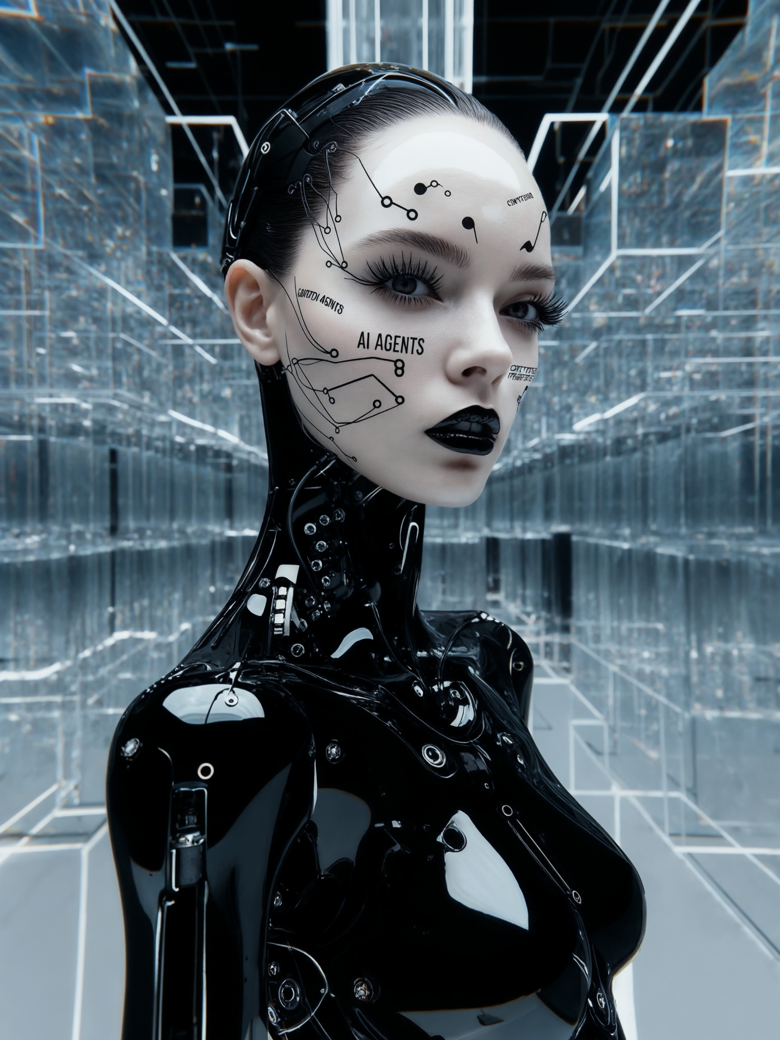 MISS AI AGENT 29 — Miss AL Simpson, Scottish cryptoartist