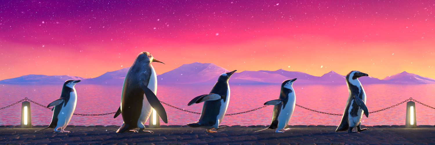 Five Penguins #2097