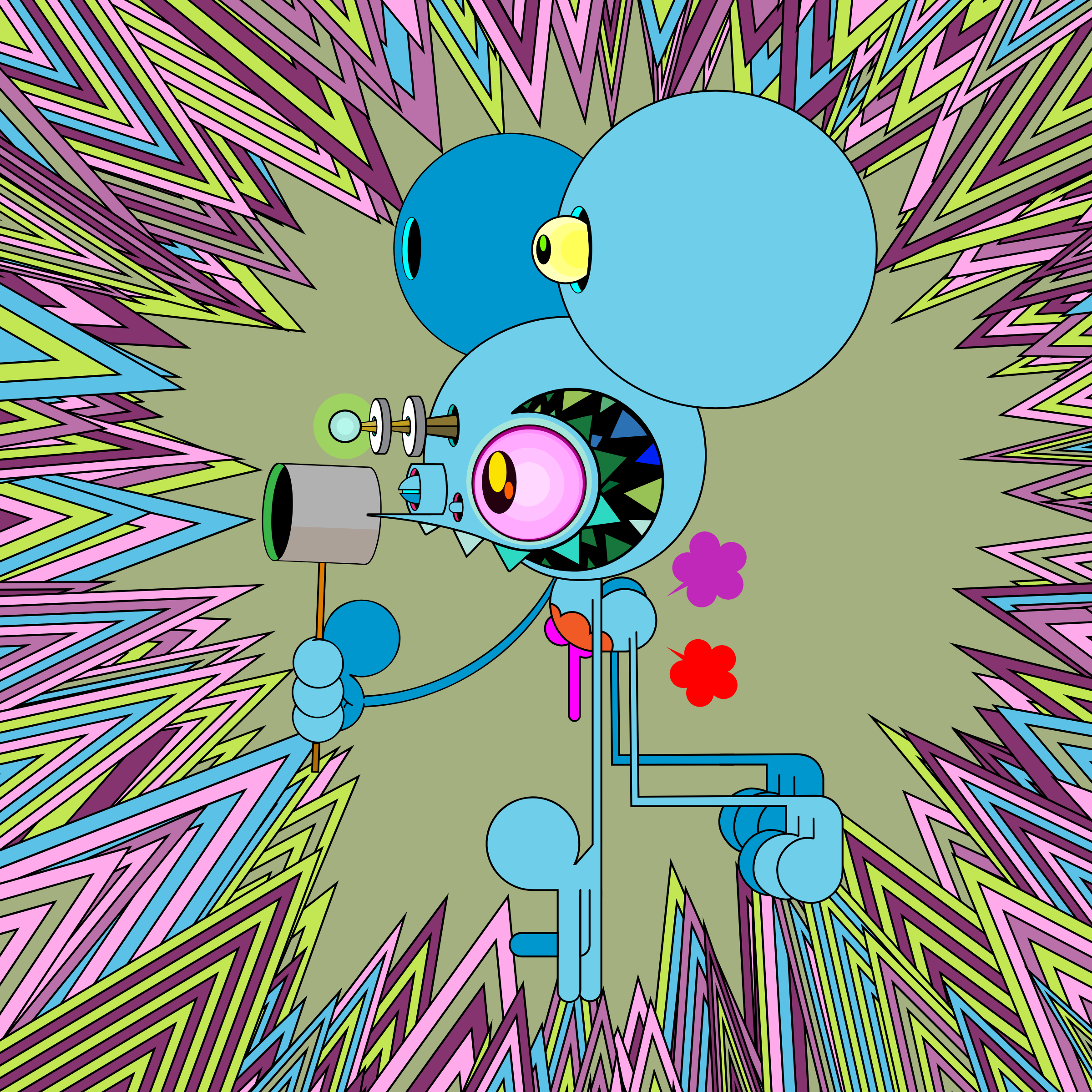 Neogen Space Monkeys #2284