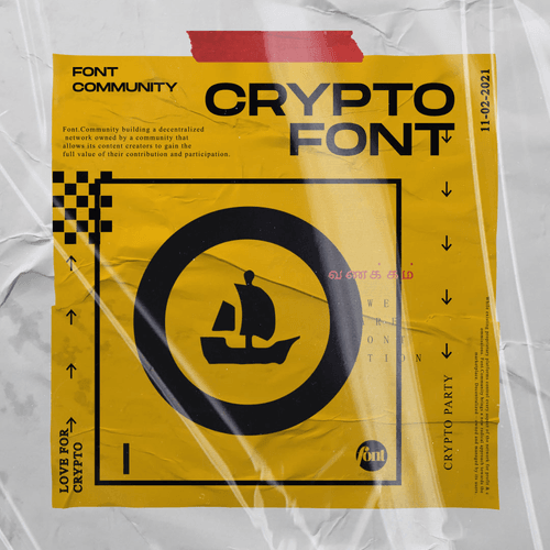 Crypto Font - |