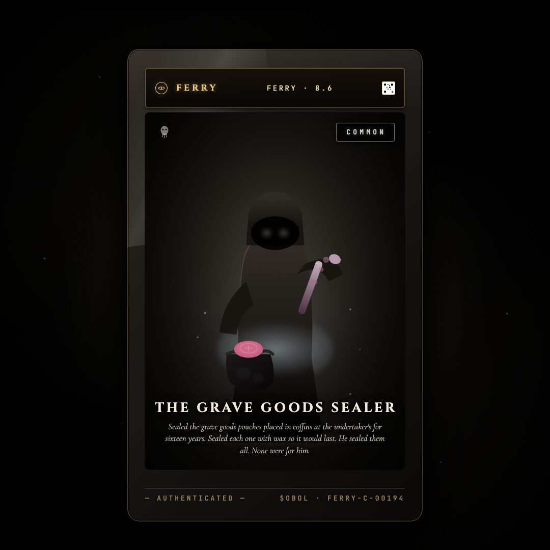 The Grave Goods Sealer