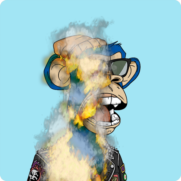 BURNING APE #537
