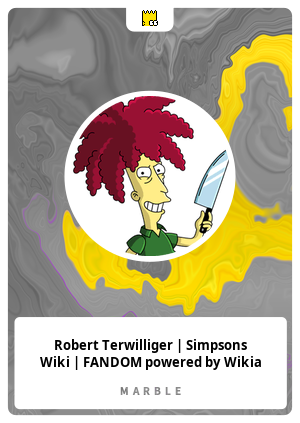 Robert Terwilliger | Simpsons Wiki | FANDOM powered by Wikia