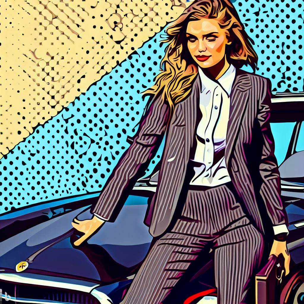 Glorious Girls with Famed Cars #102