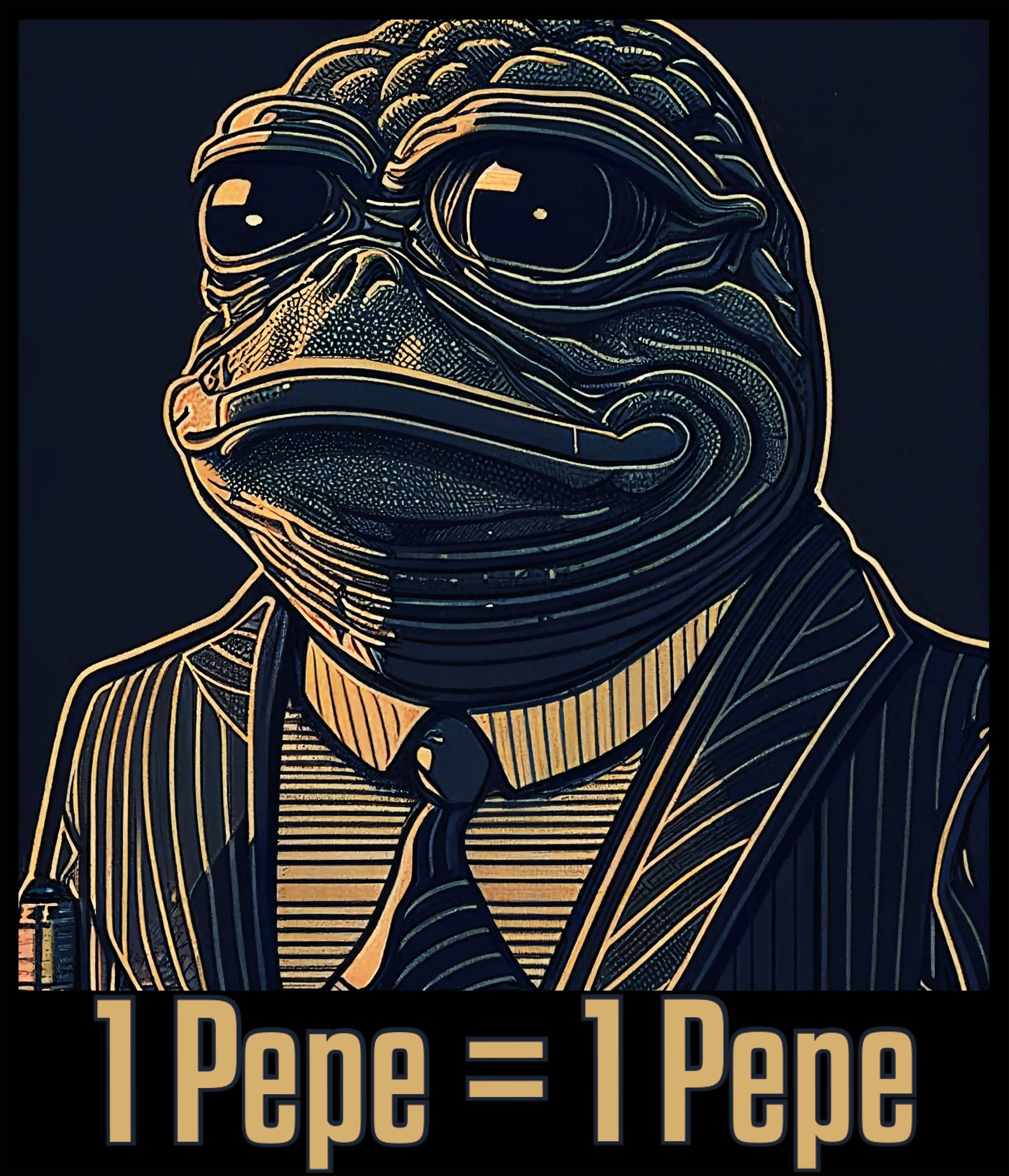 1 Pepe = 1 Pepe