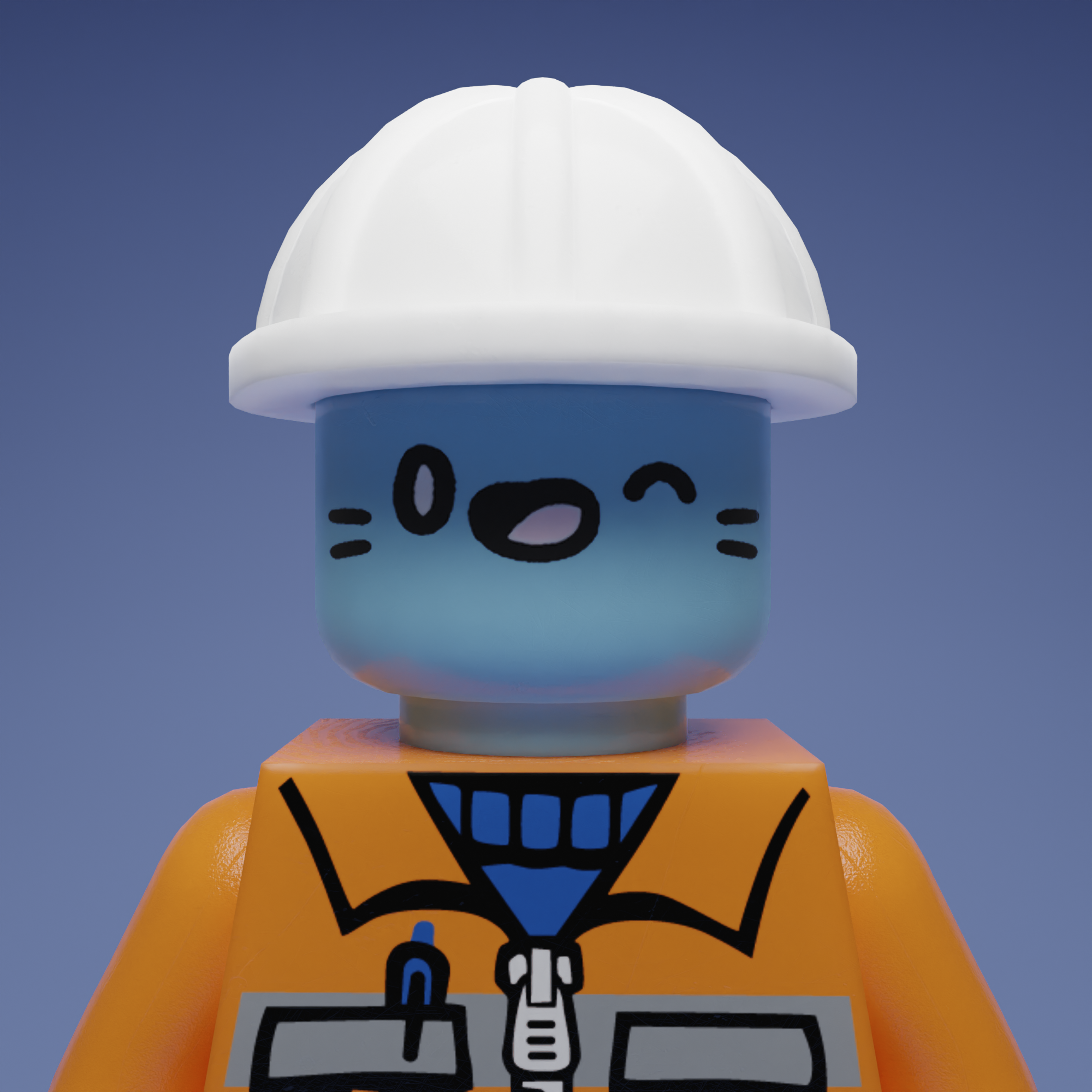 Cat Brick #2069