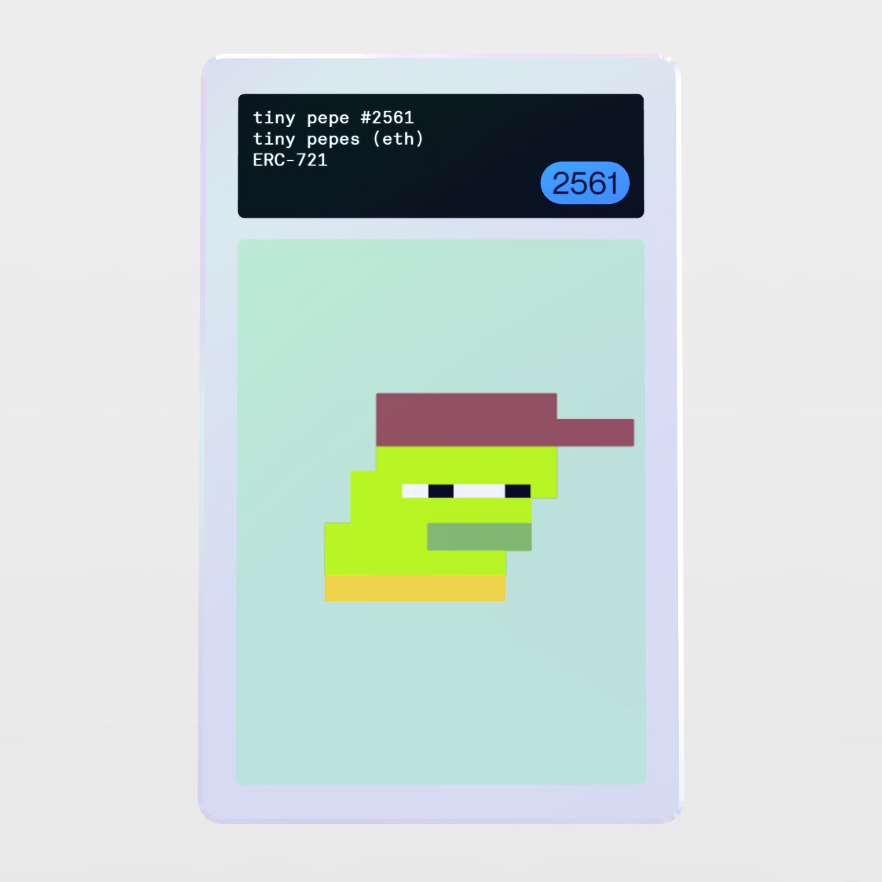 Minter Token - tiny pepes (eth) #2561