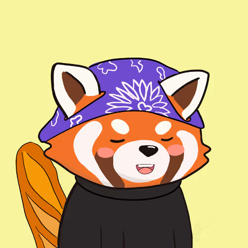 Okay Red Panda #7164