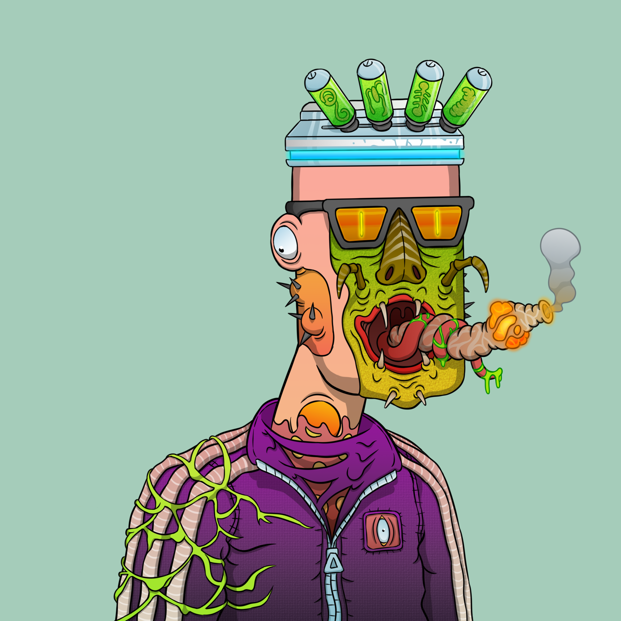 MUTANT PUNKS CITY #3469