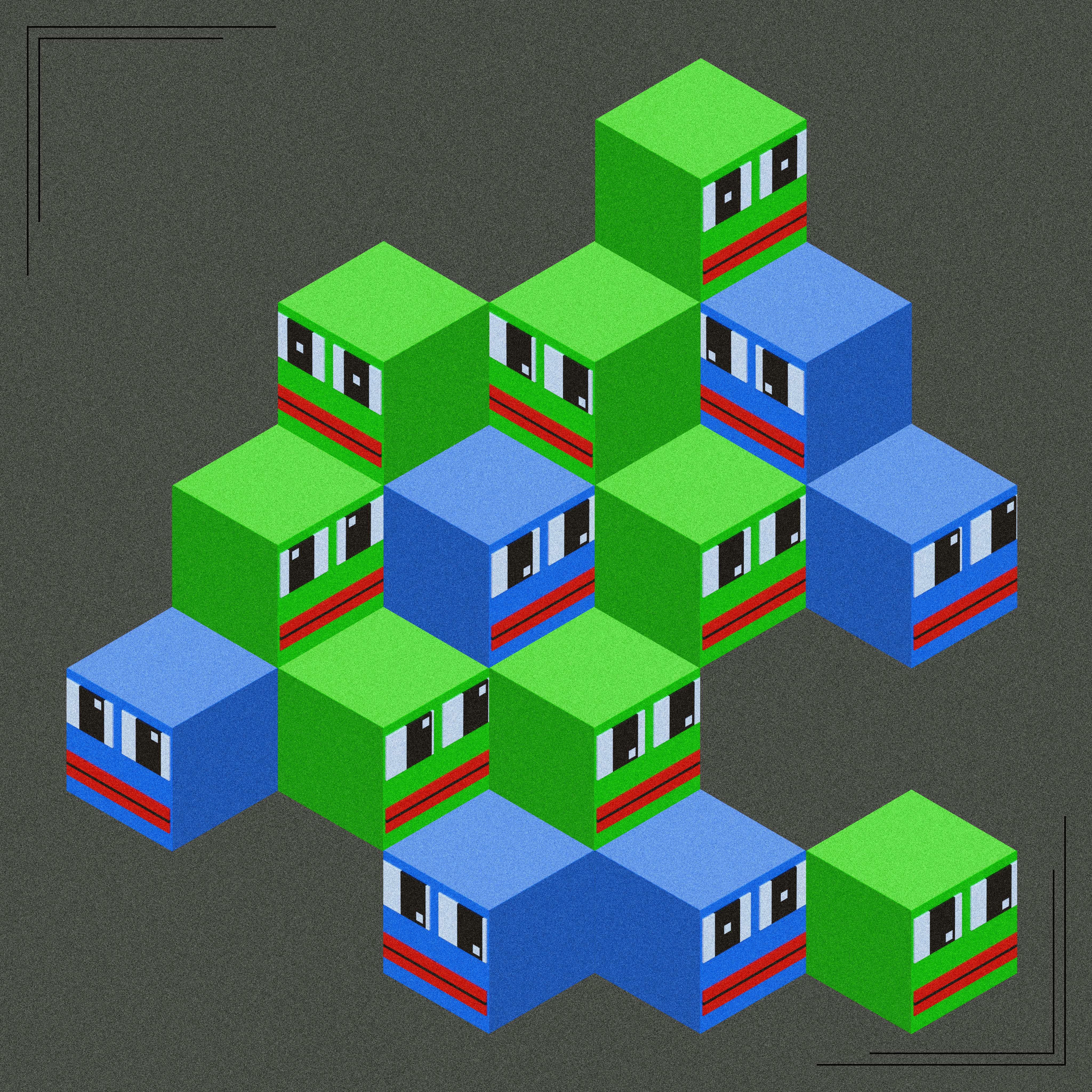 Isometric Pepe #62