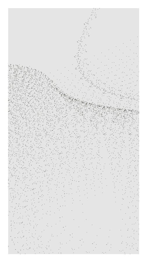 Monochrome Generative Glitch #105