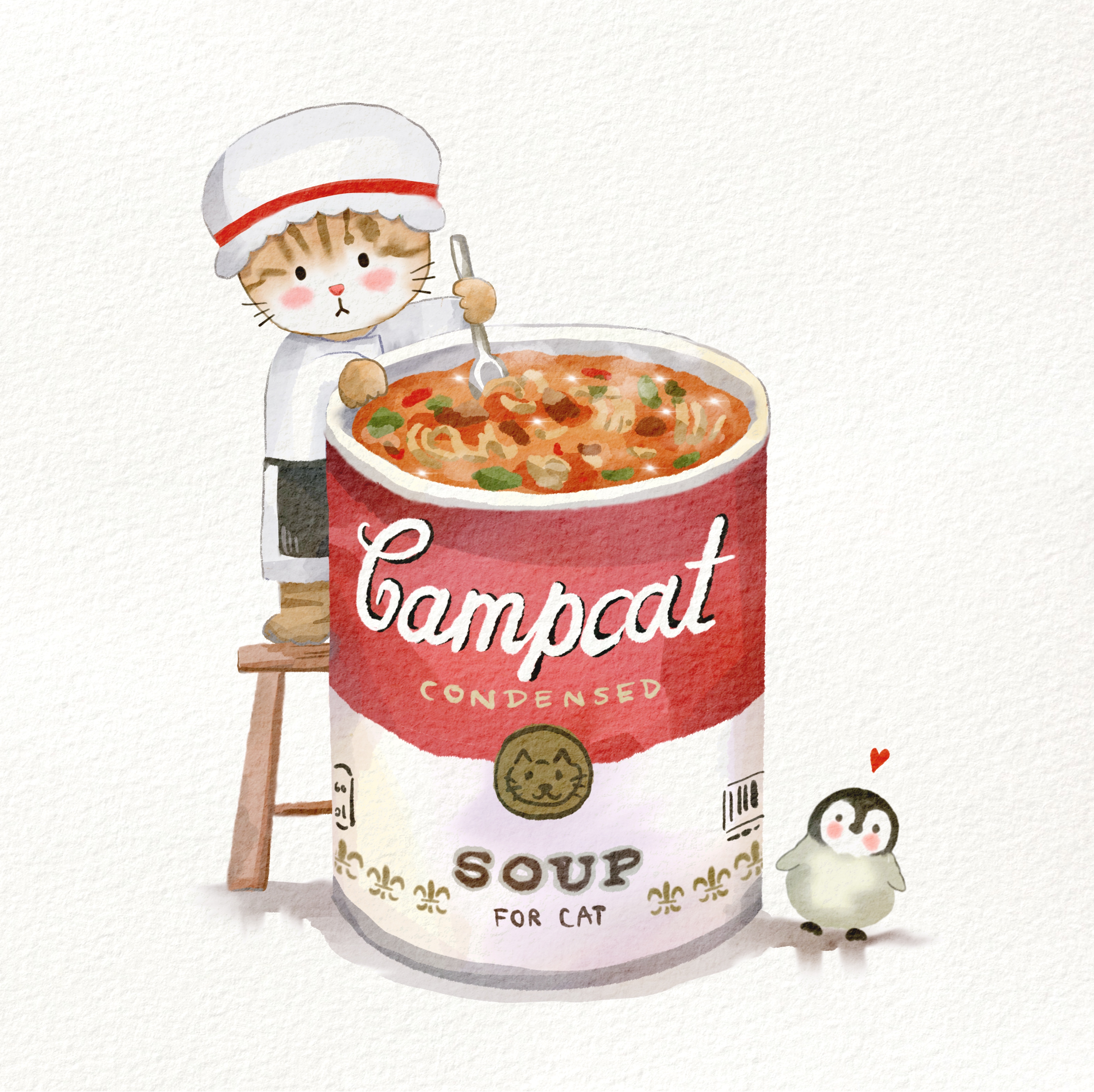 Soup for cat