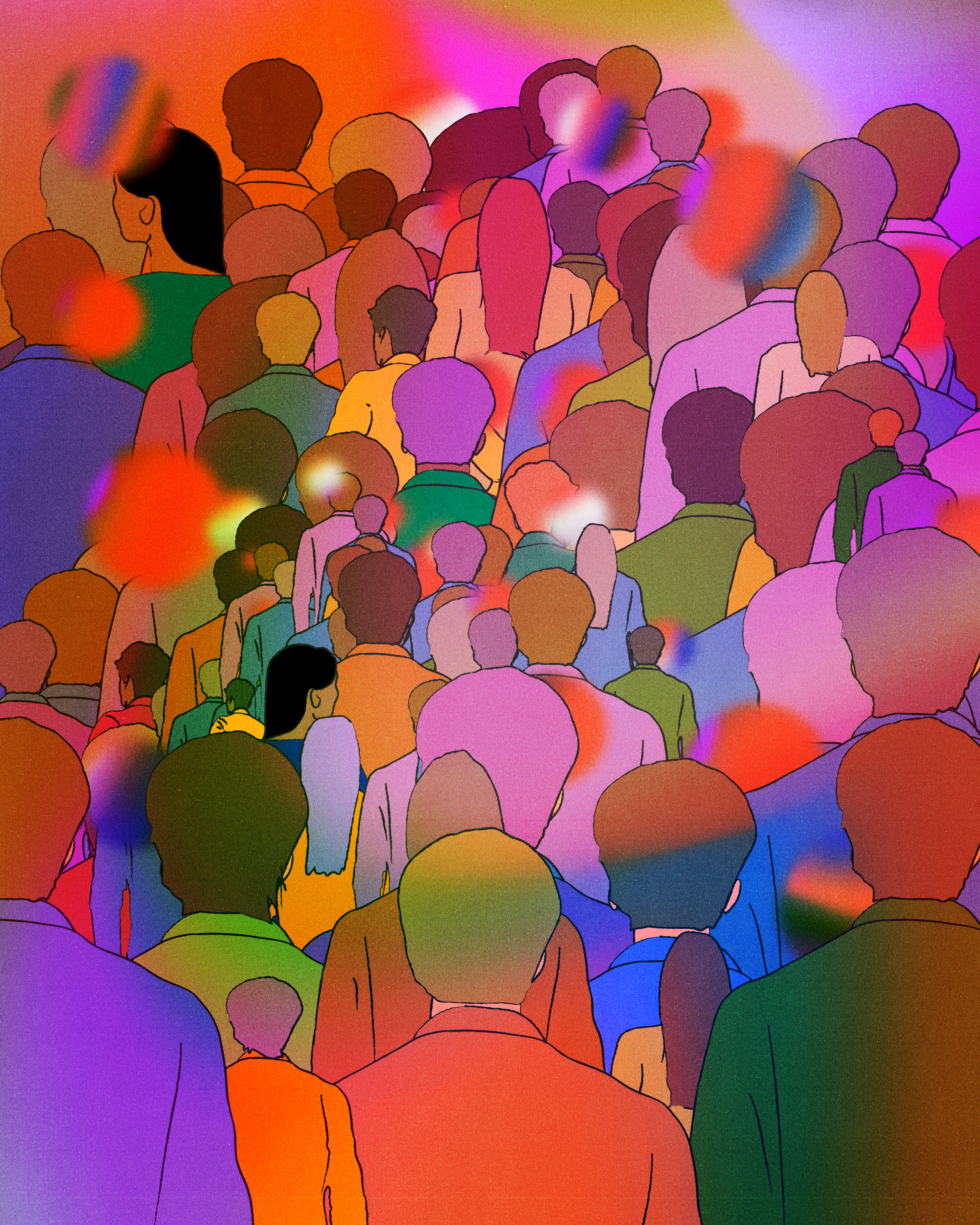 Crowded minds