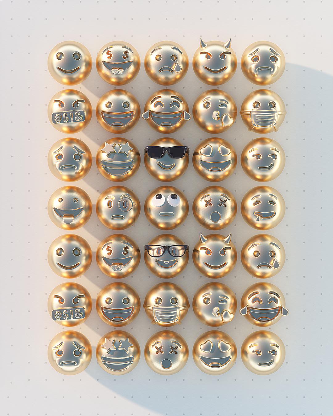 Golden Emojis