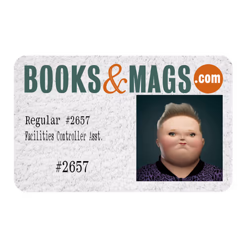 17 Ⓡ / week, Books & Mags
