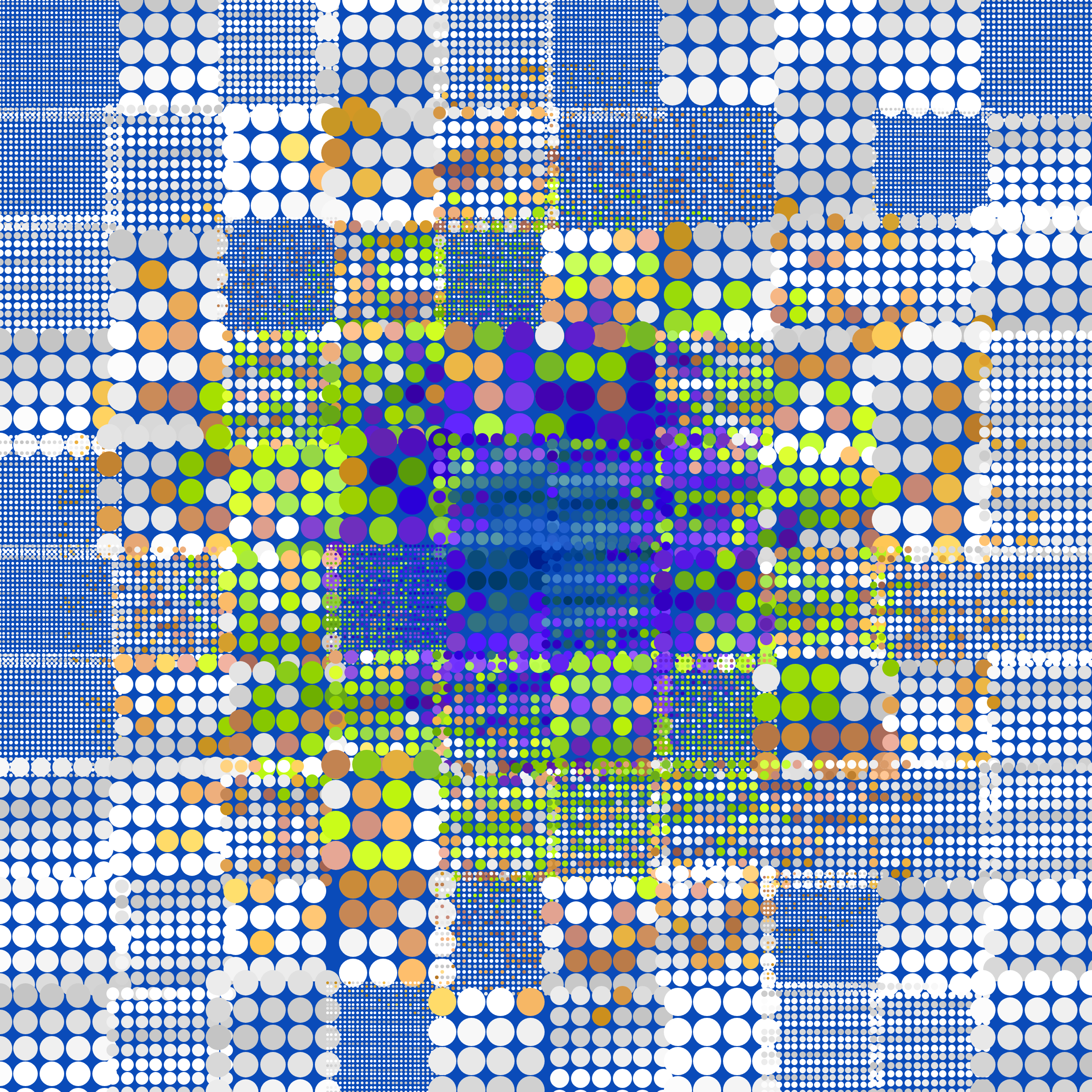 Dot Matrix Gradient Study #347
